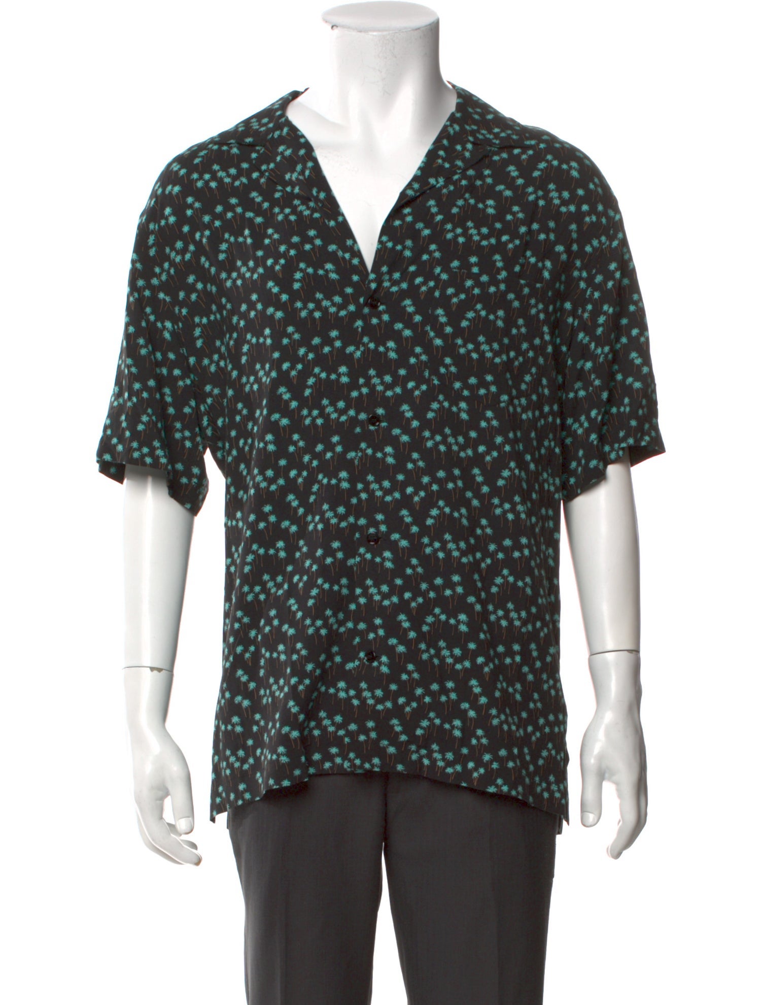 Celine Printed Short Sleeve Shirt