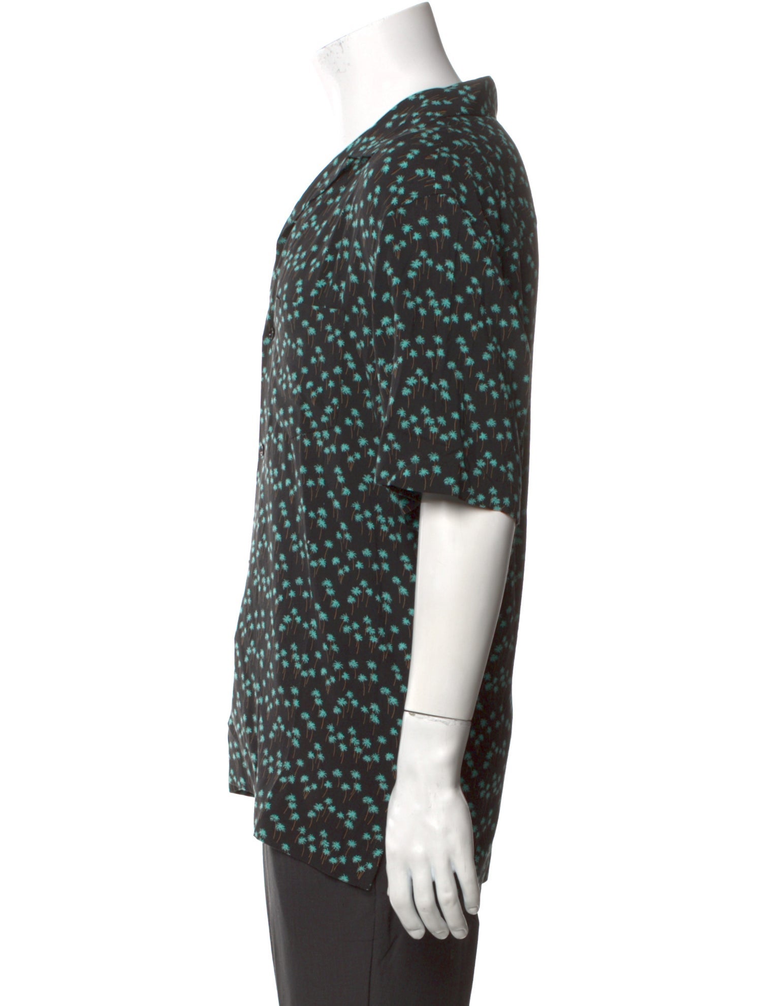 Celine Printed Short Sleeve Shirt