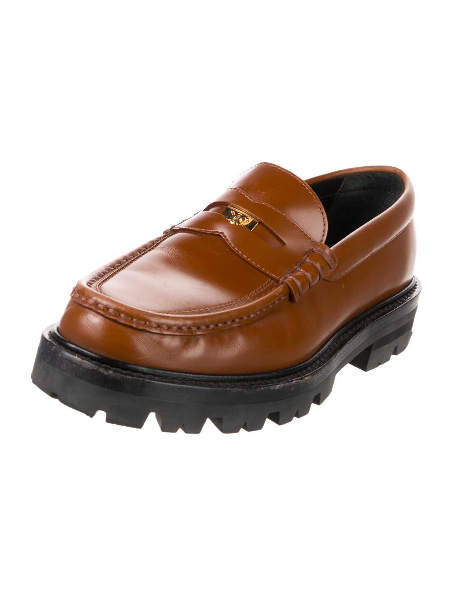 Celine Leather Loafers