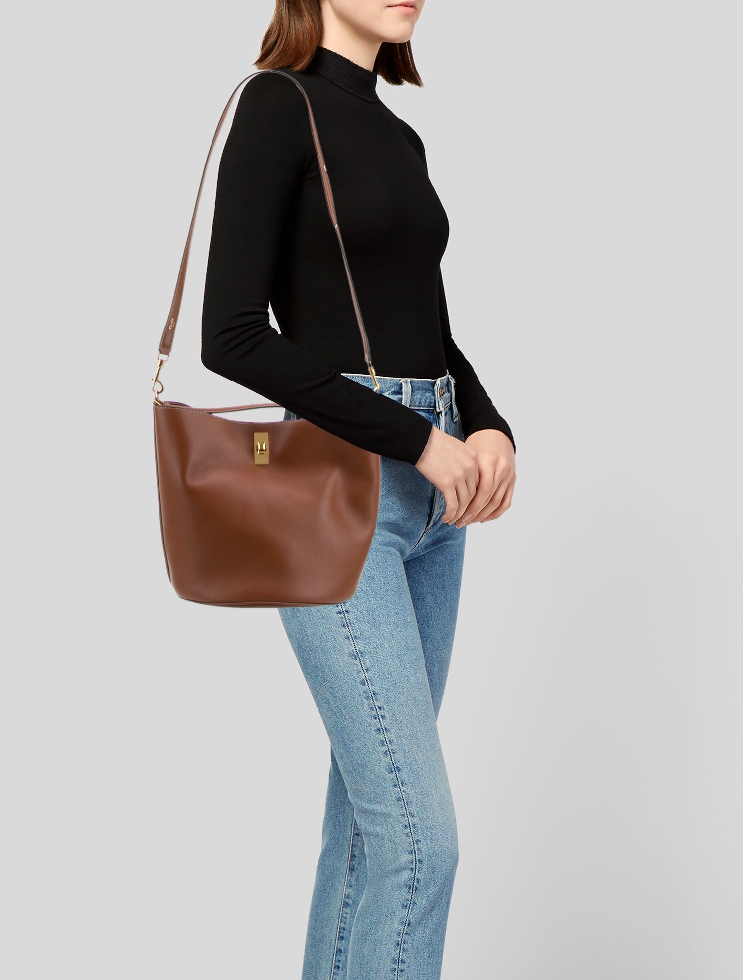 Celine Leather 16 Bag