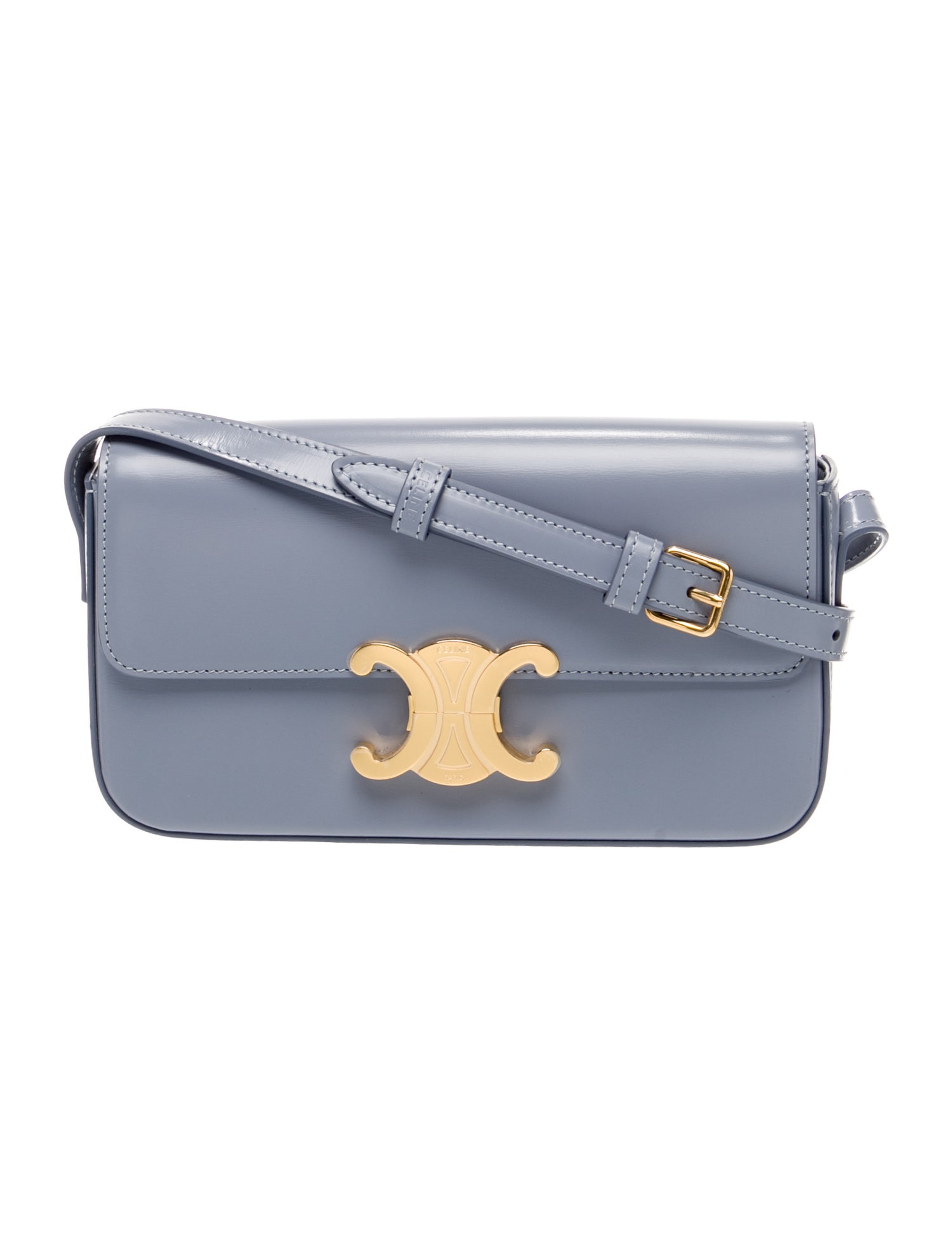 Celine Triomphe Shoulder Bag East West