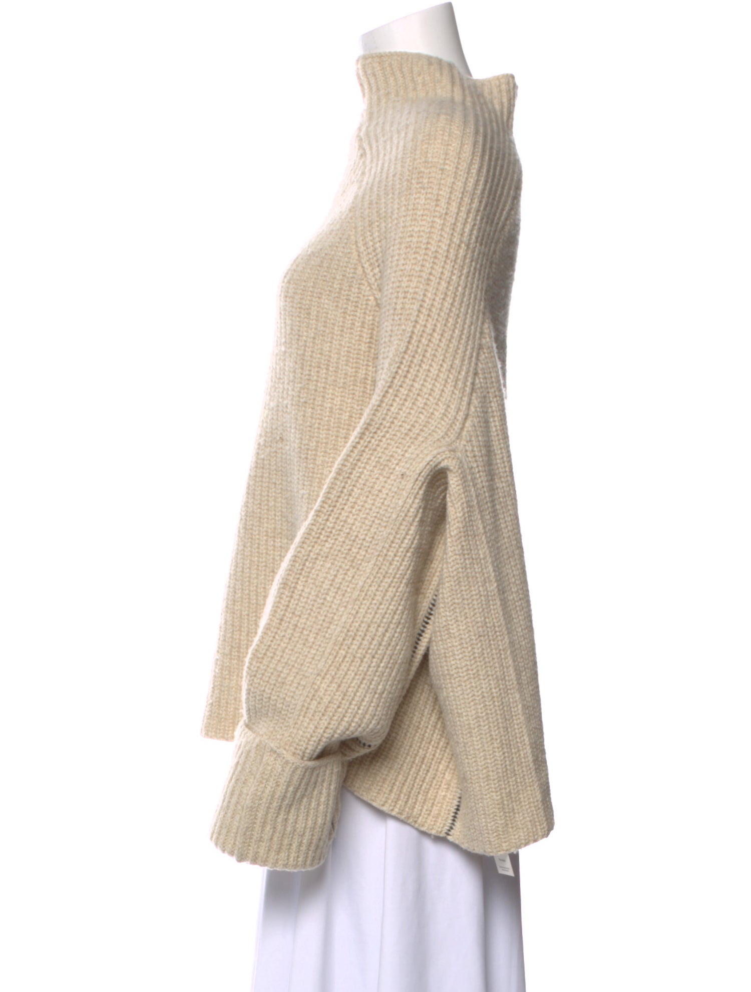 Celine Wool Mock Neck Sweater