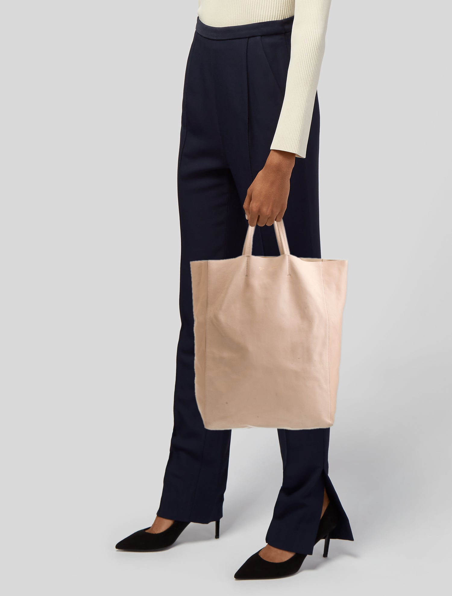 Celine Signature Vertical Cabas