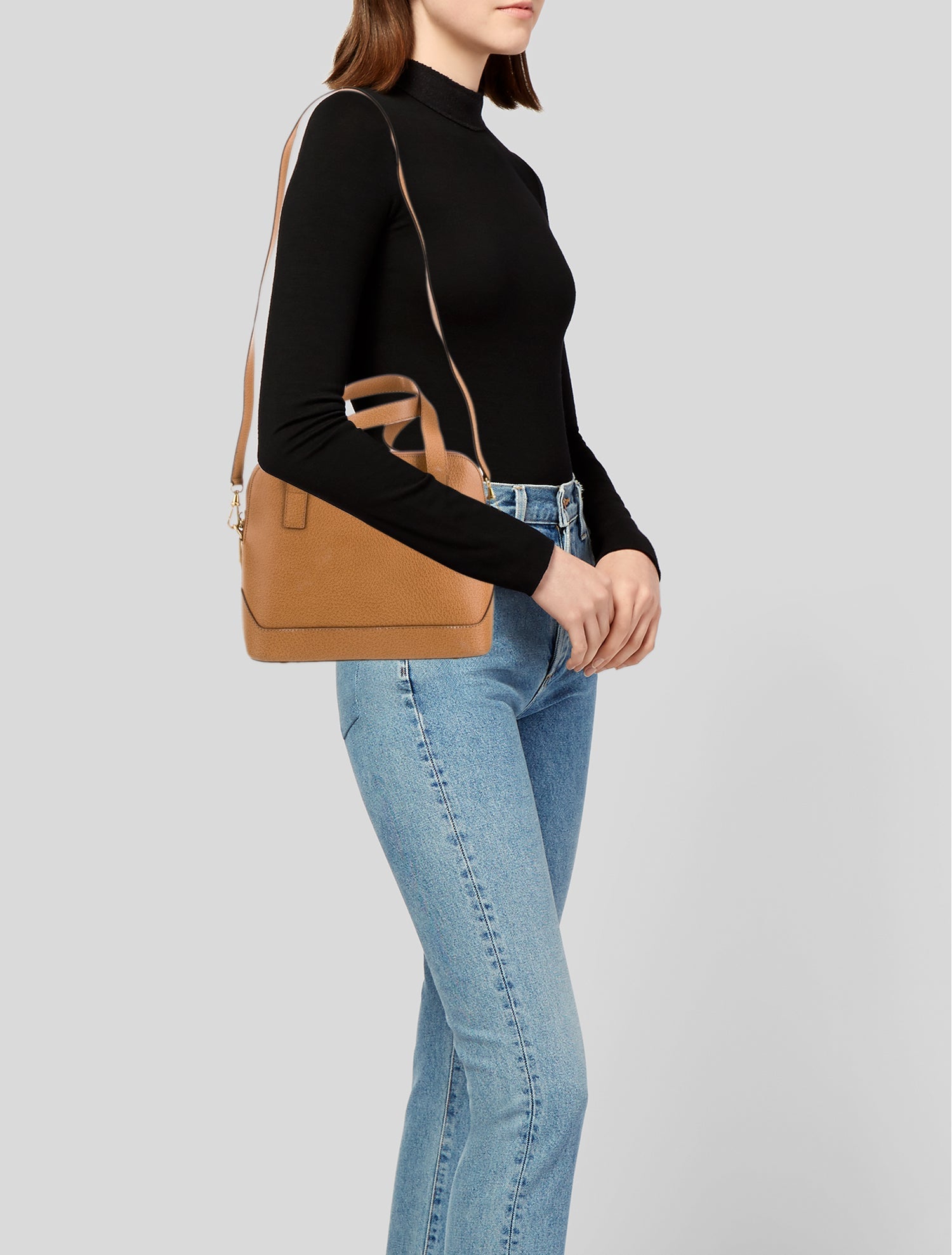 Celine Leather Shoulder Bag