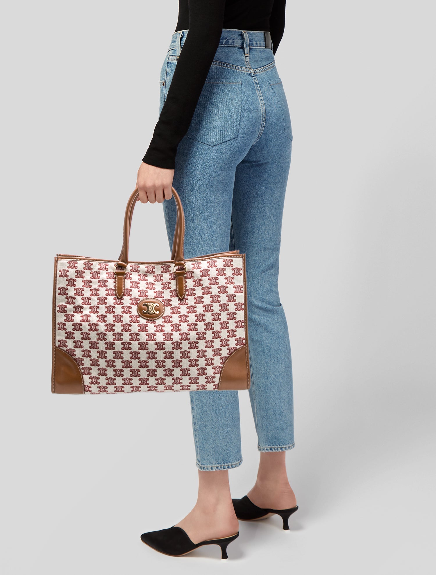 Celine Canvas Horizontal Cabas