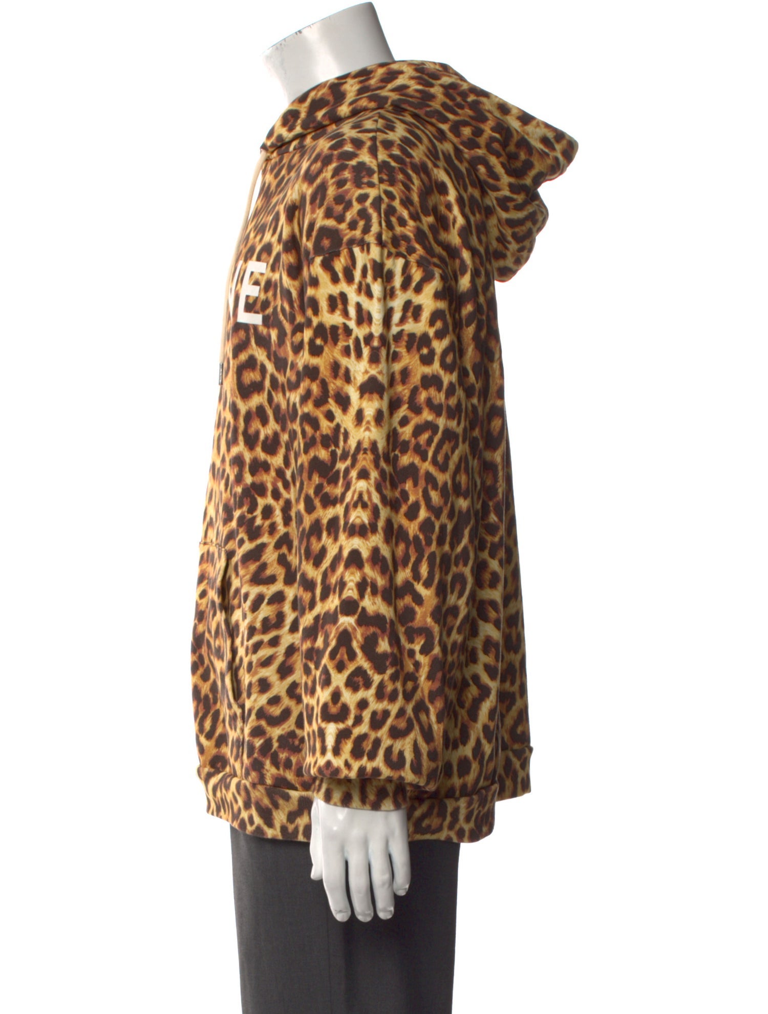 Celine 2021 Animal Print Hoodie