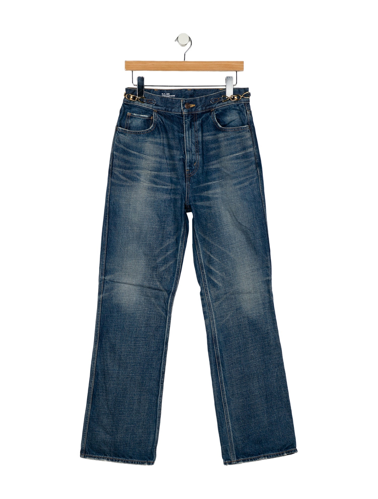 Celine High-Rise Wide Leg Jeans