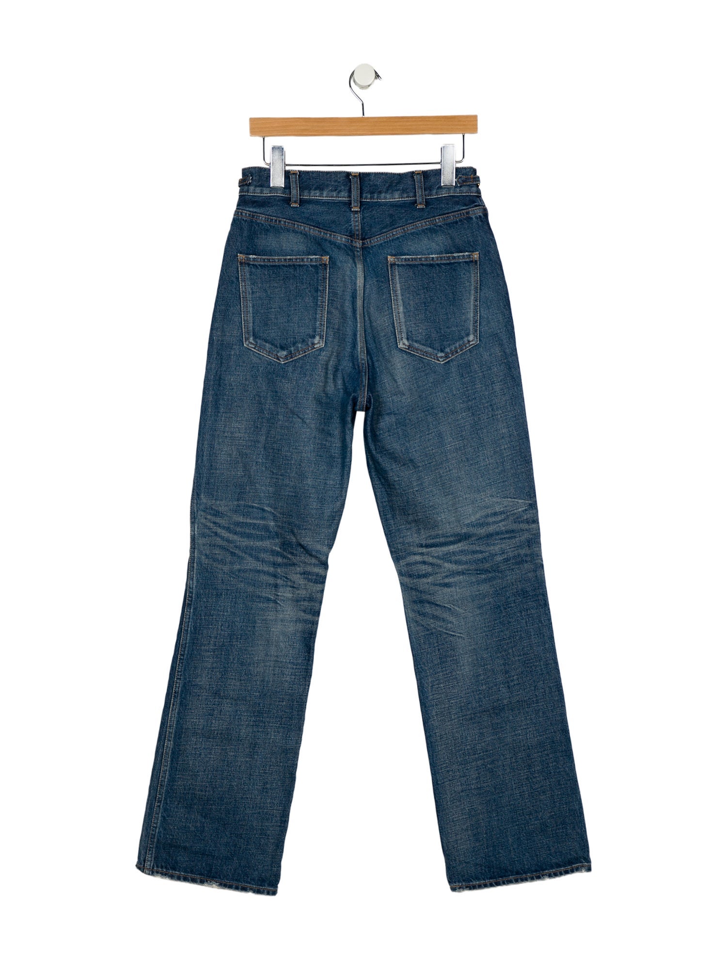 Celine High-Rise Wide Leg Jeans