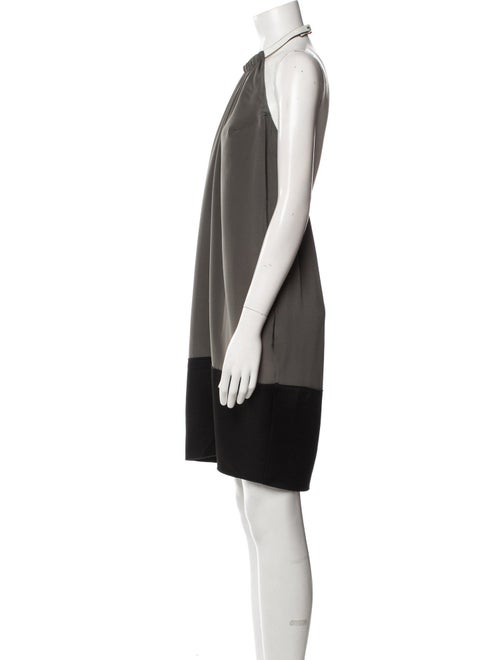 Celine Silk Knee-Length Dress