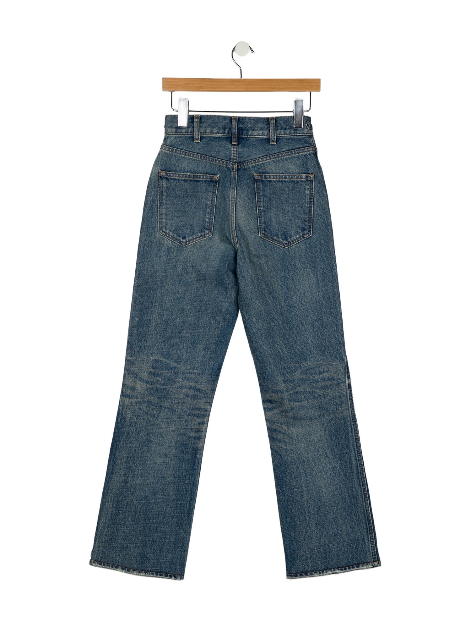 Celine High-Rise Wide Leg Jeans