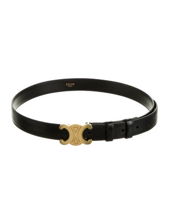 Celine Small Triomphe Belt Skinny Belt Kit