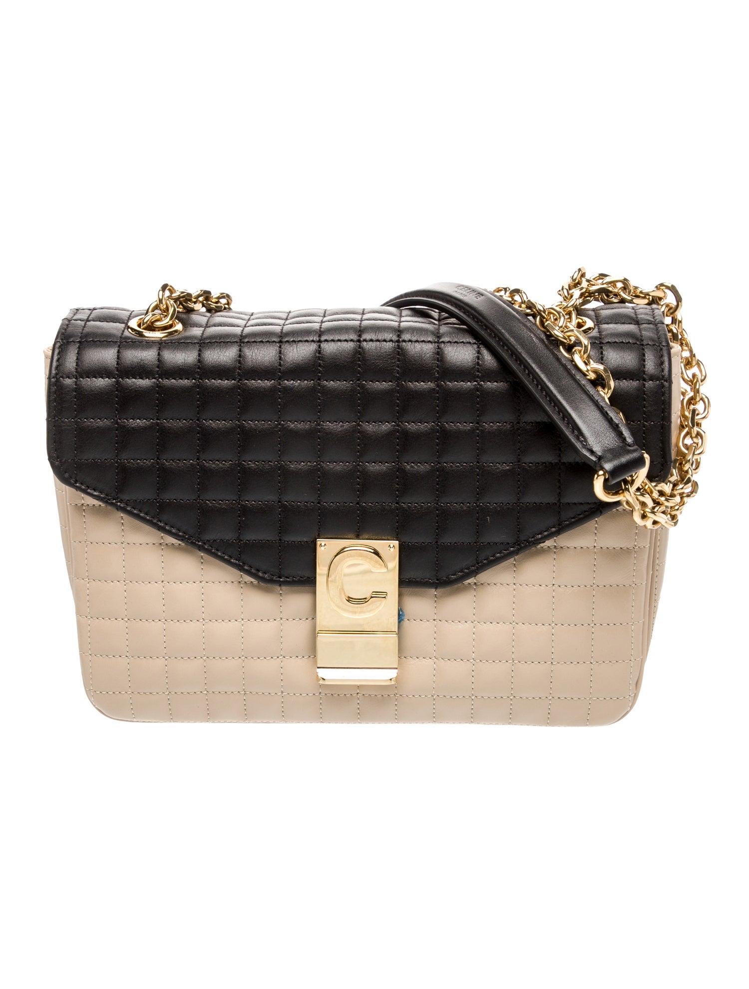 Celine Quilted C Bag Medium
