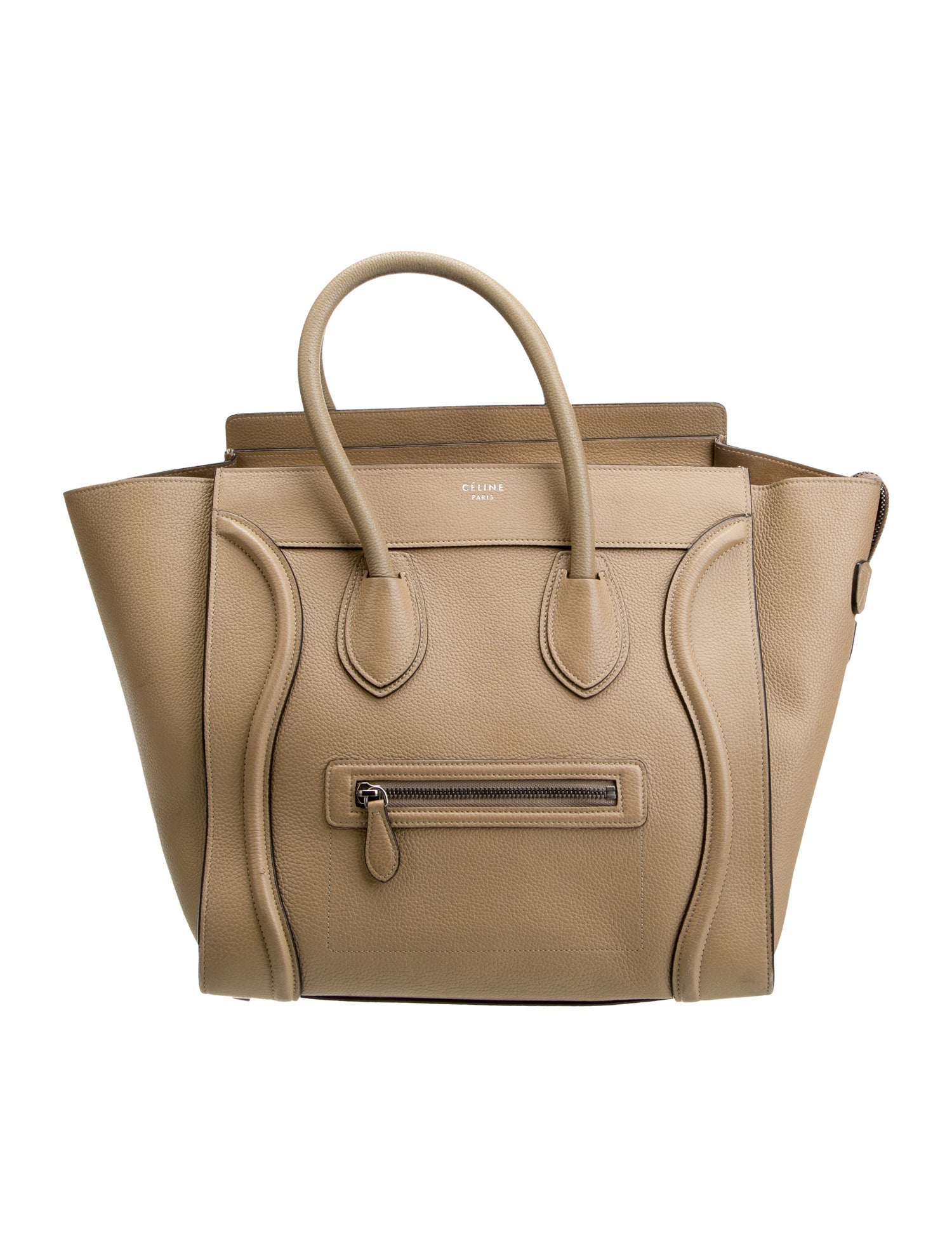 Celine Leather Luggage Mini