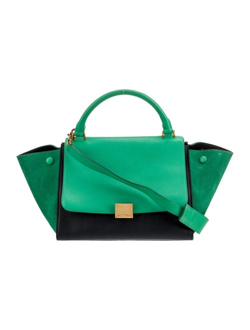 Celine Leather Trapeze Mini