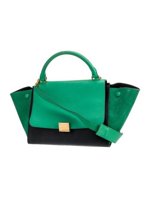 Celine Leather Trapeze Mini