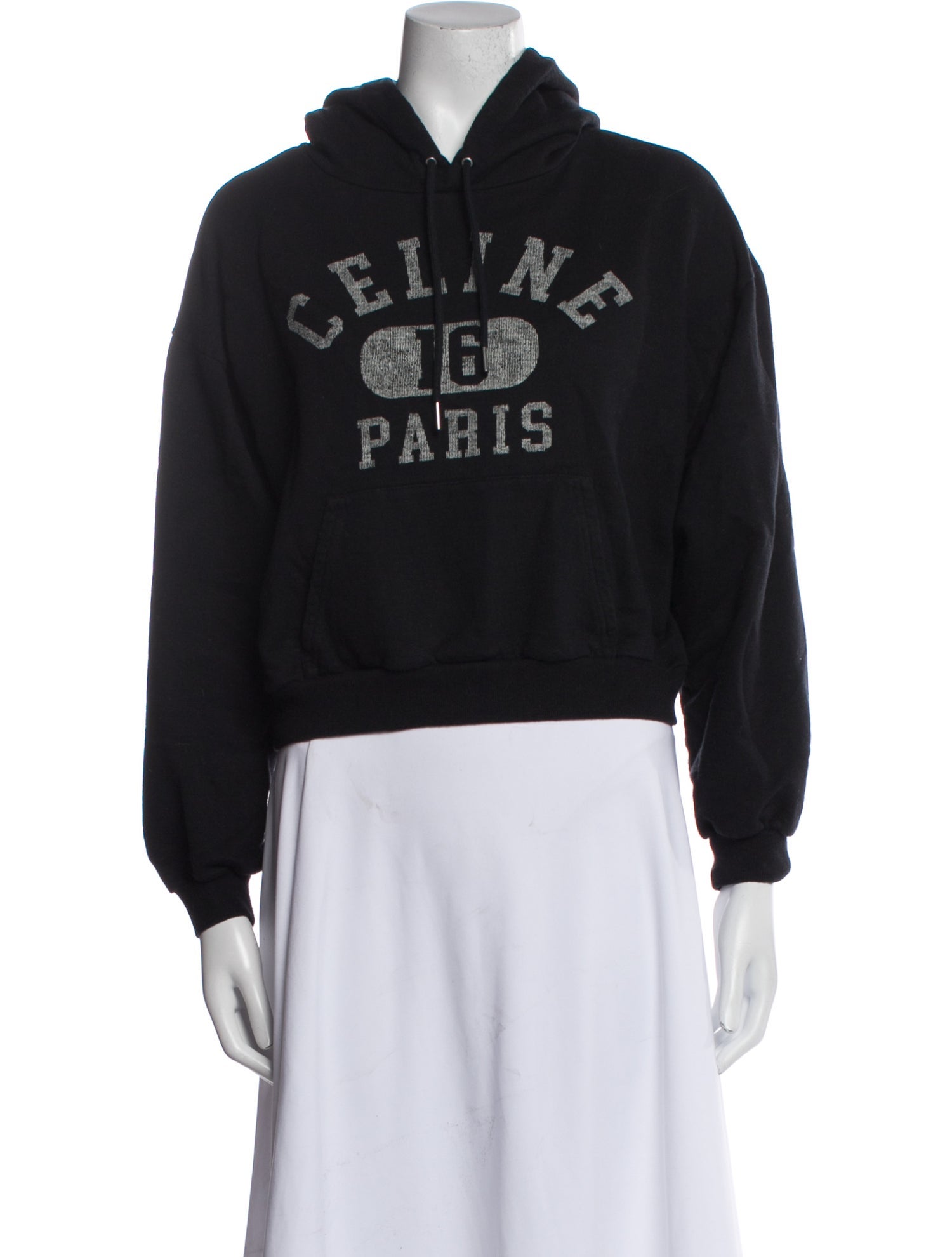 Celine Graphic Print Crew Neck Sweatshirt