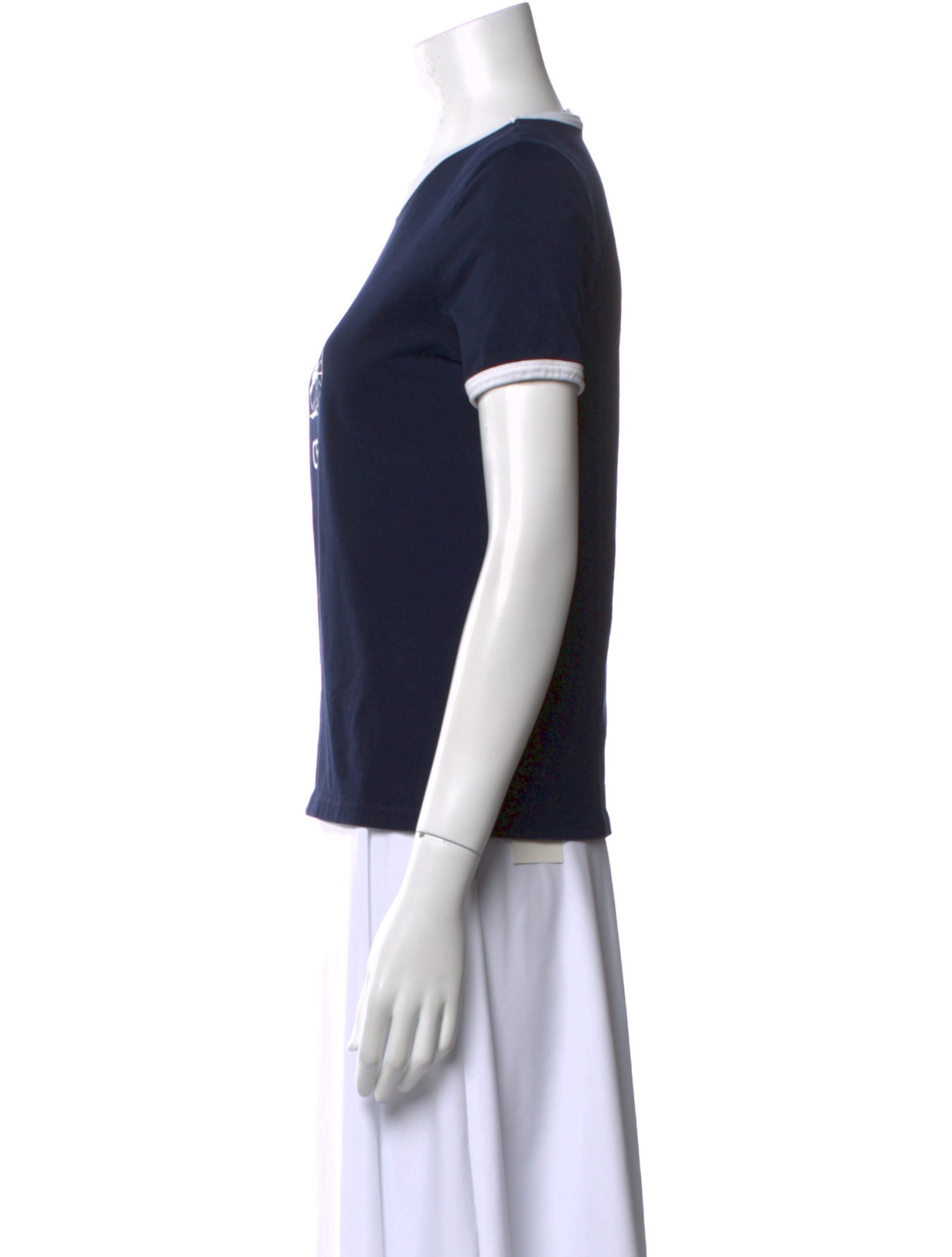 Celine Graphic Print Crew Neck T-Shirt