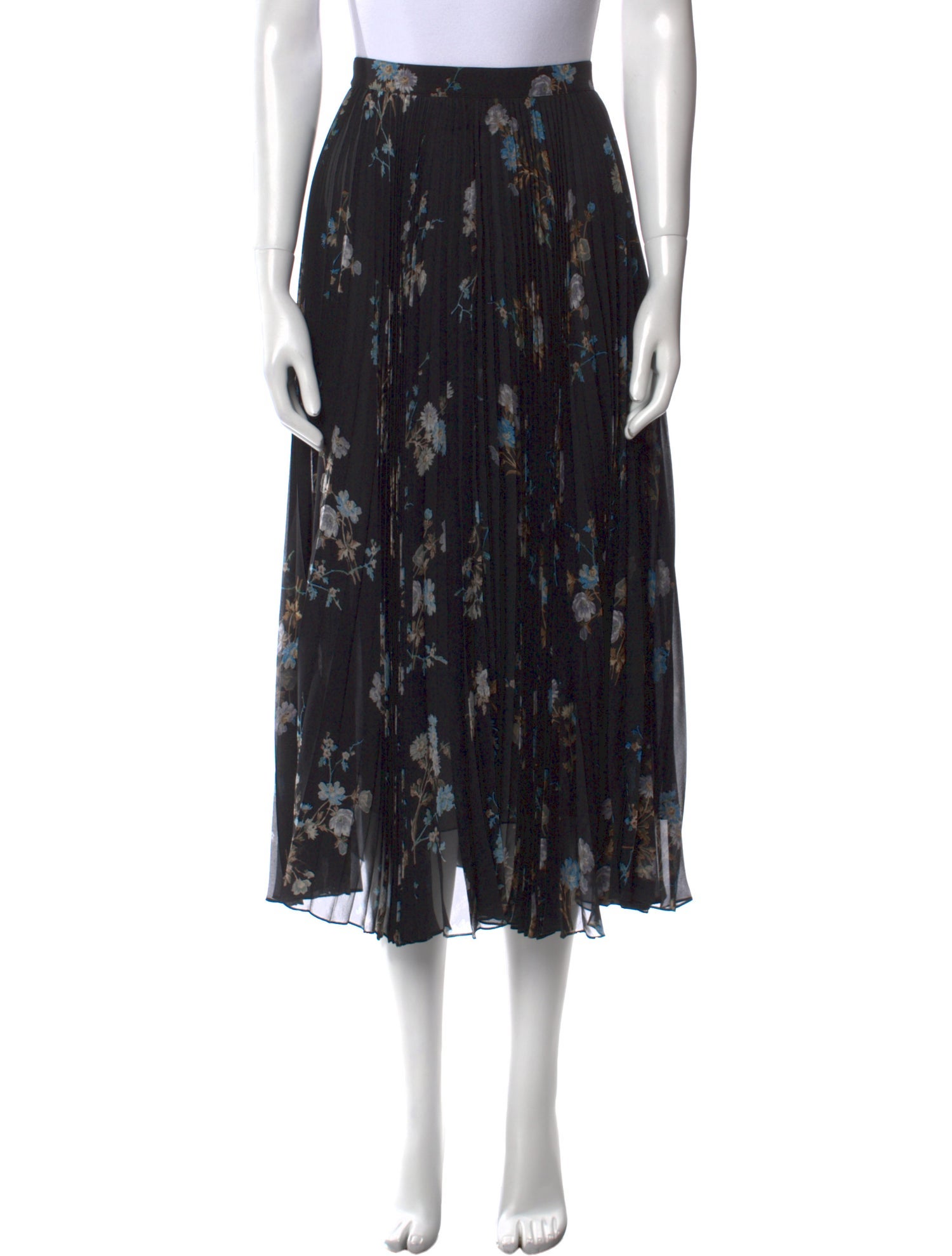 Celine Silk Midi Length Skirt w/ Tags