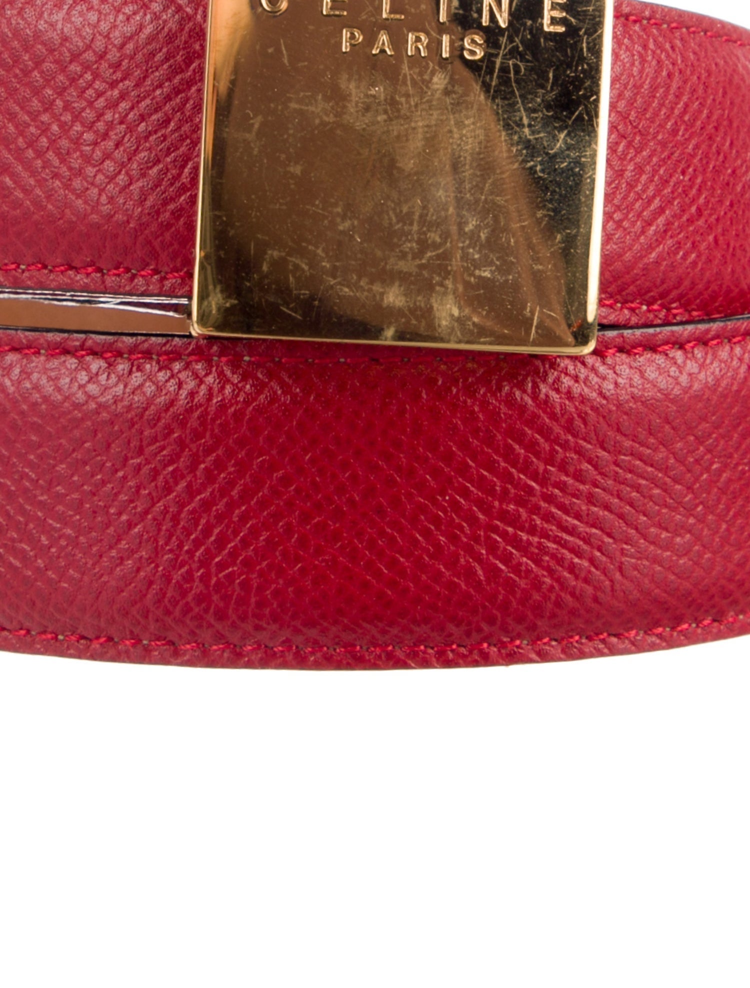 Celine Leather Waist Belt