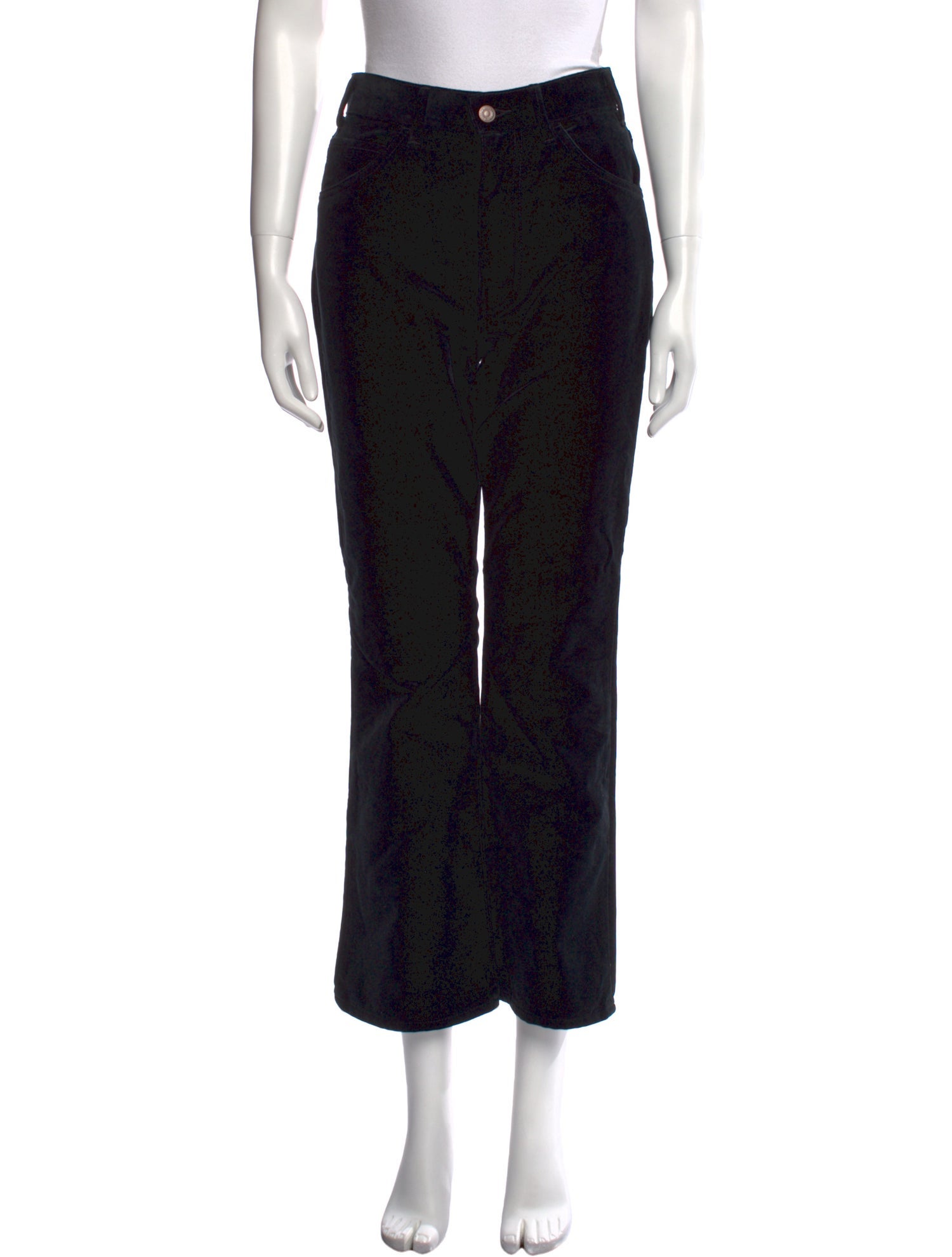 Celine Velvet Wide Leg Pants