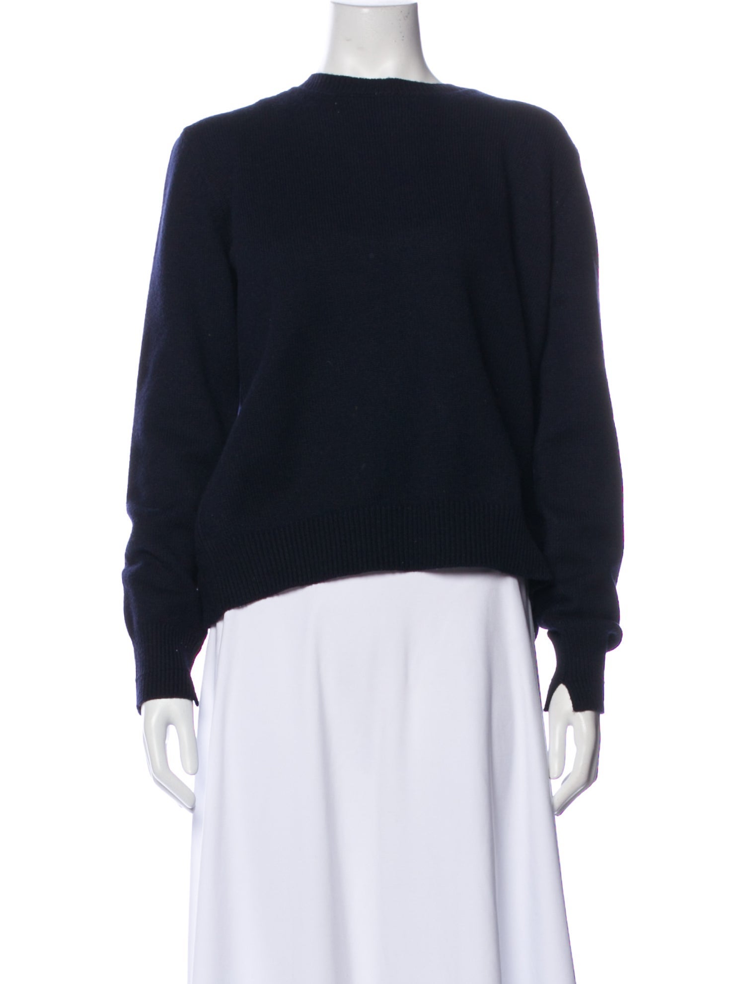 Celine Cashmere Bateau Neckline Sweater