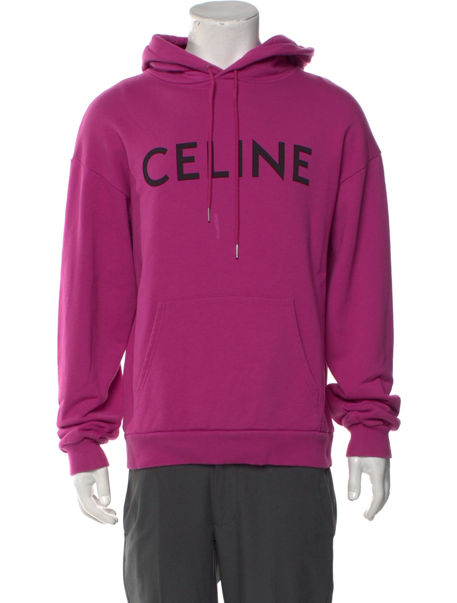 Celine Graphic Print Crew Neck Hoodie