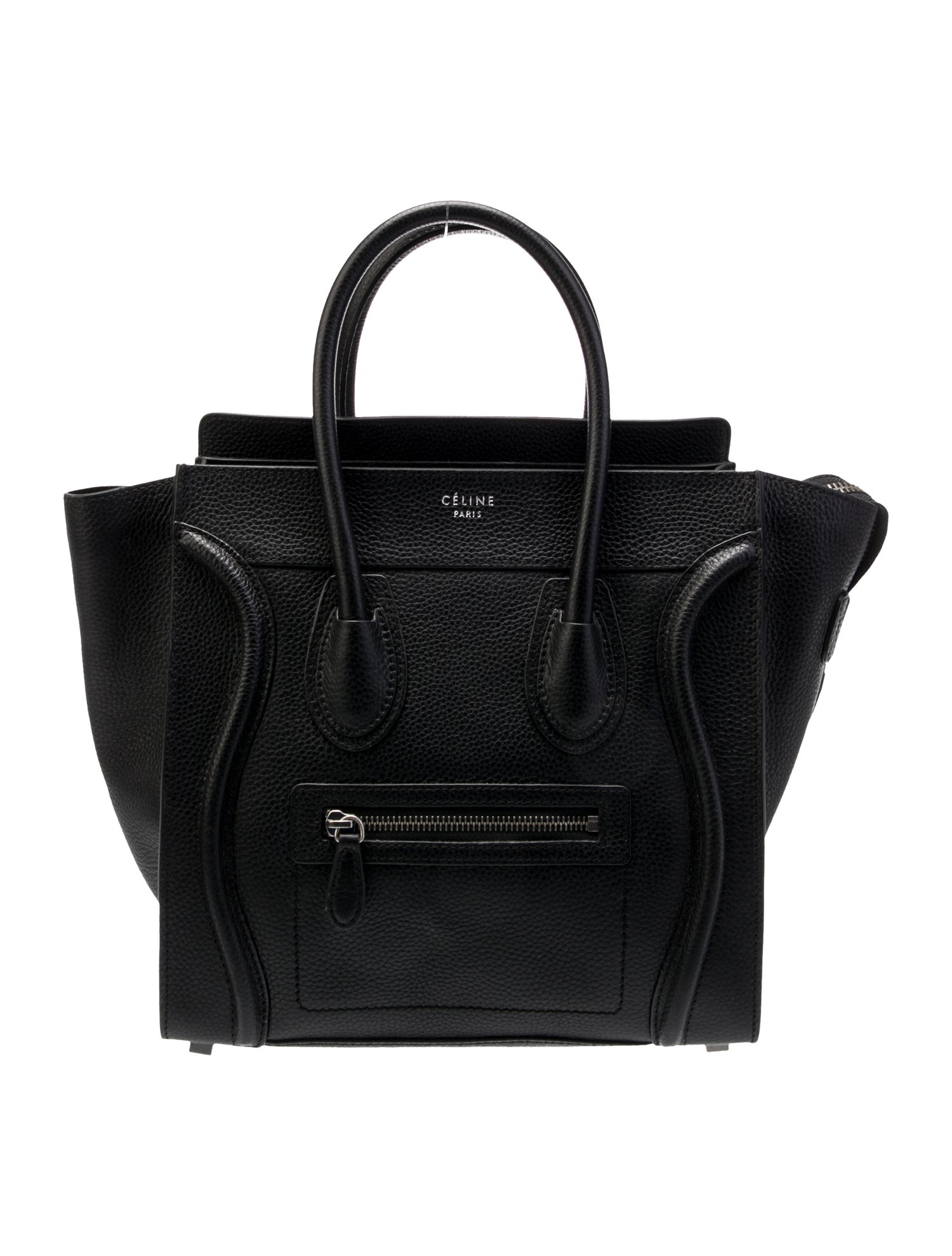 Celine Leather Luggage Micro