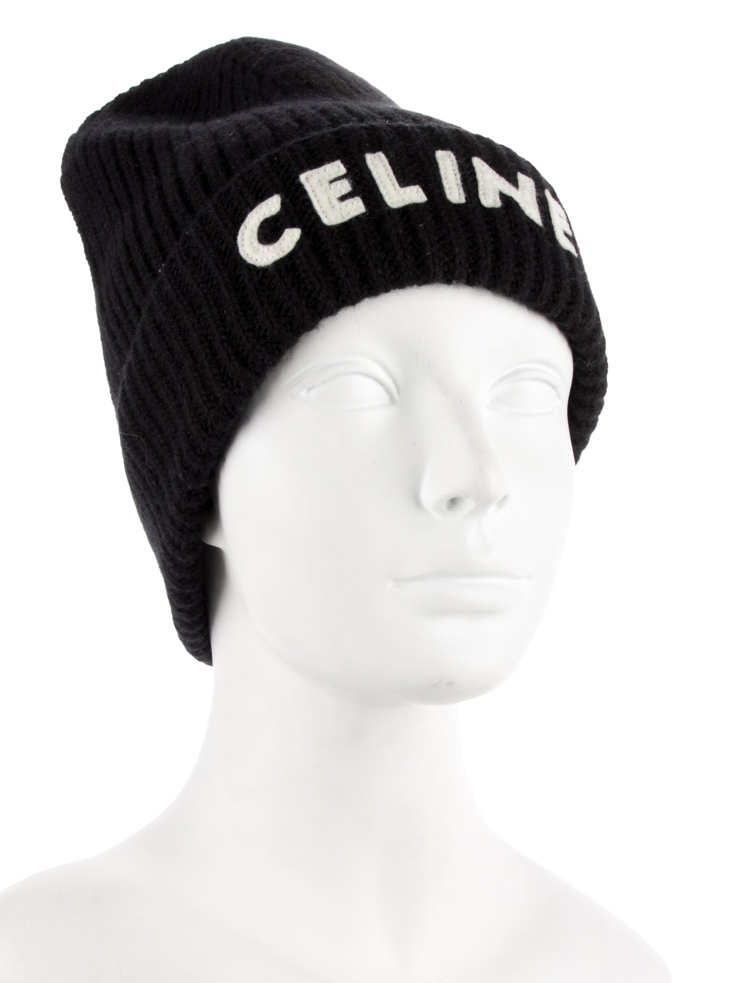 Celine Wool Logo Beanie w/Tags
