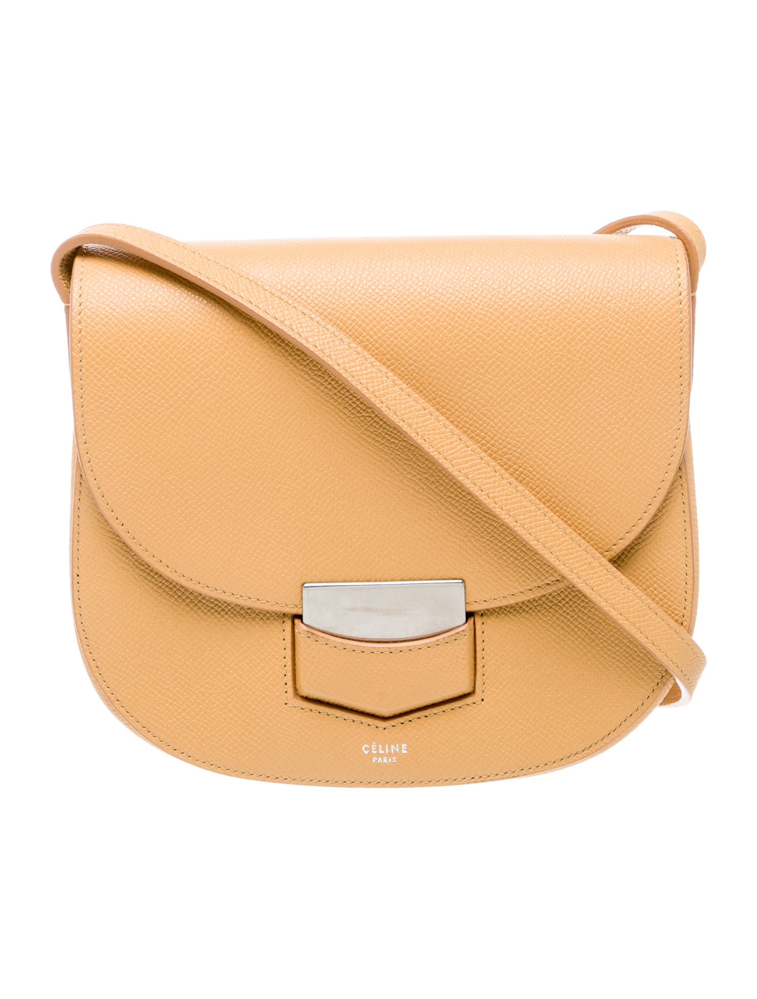 Celine Leather Trotteur Small