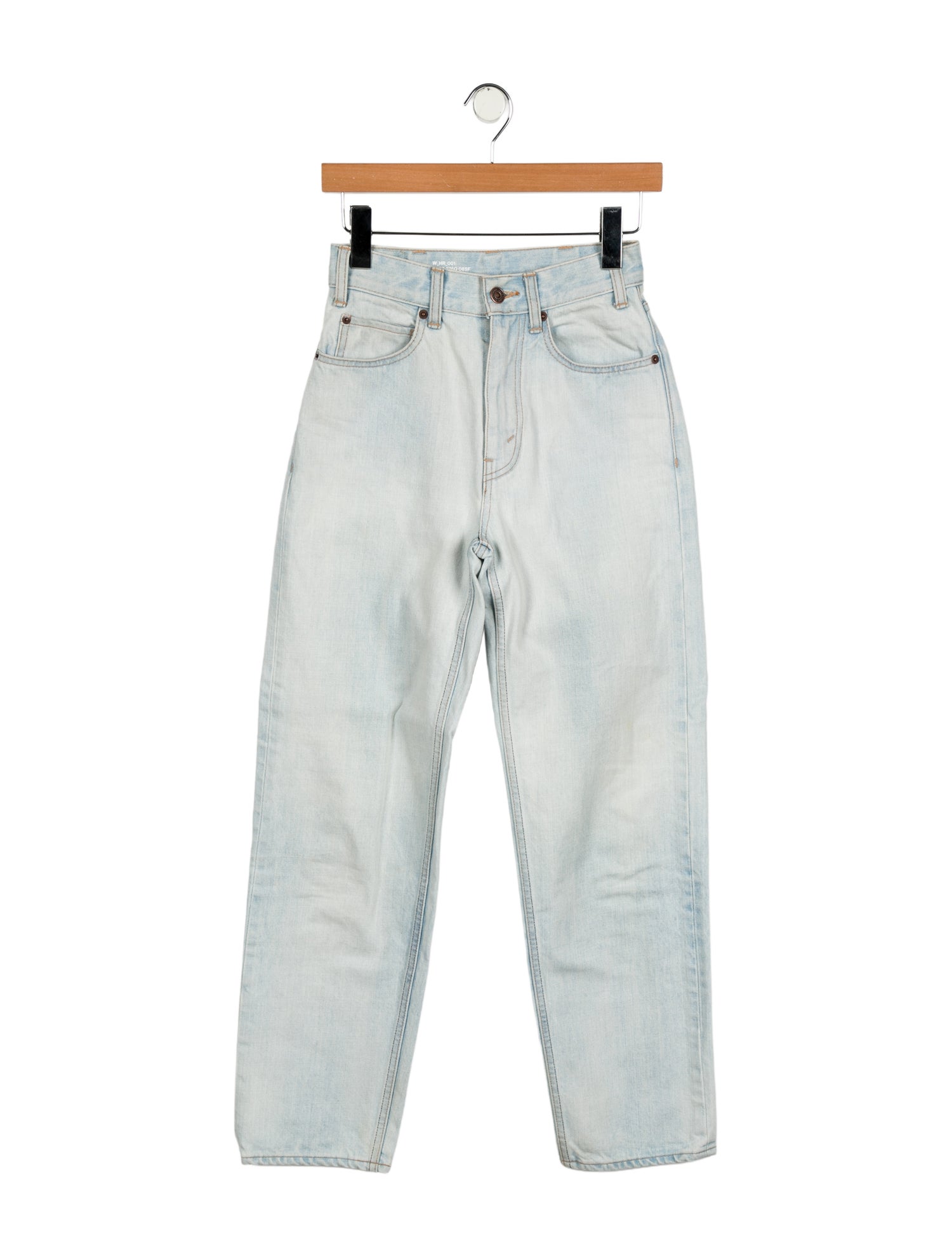 Celine High-Rise Straight Leg Jeans