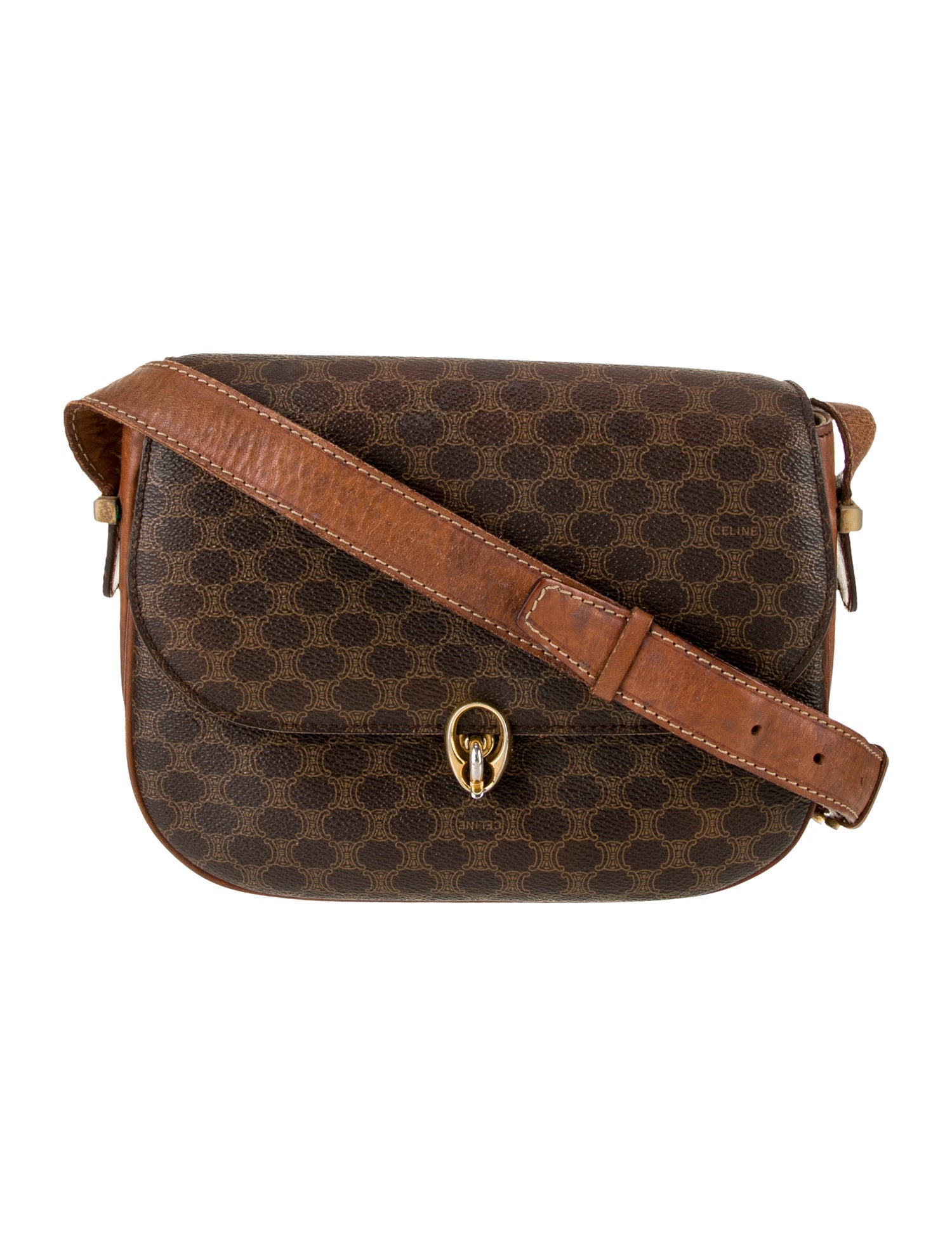 Celine Macadam Shoulder Bag Vintage