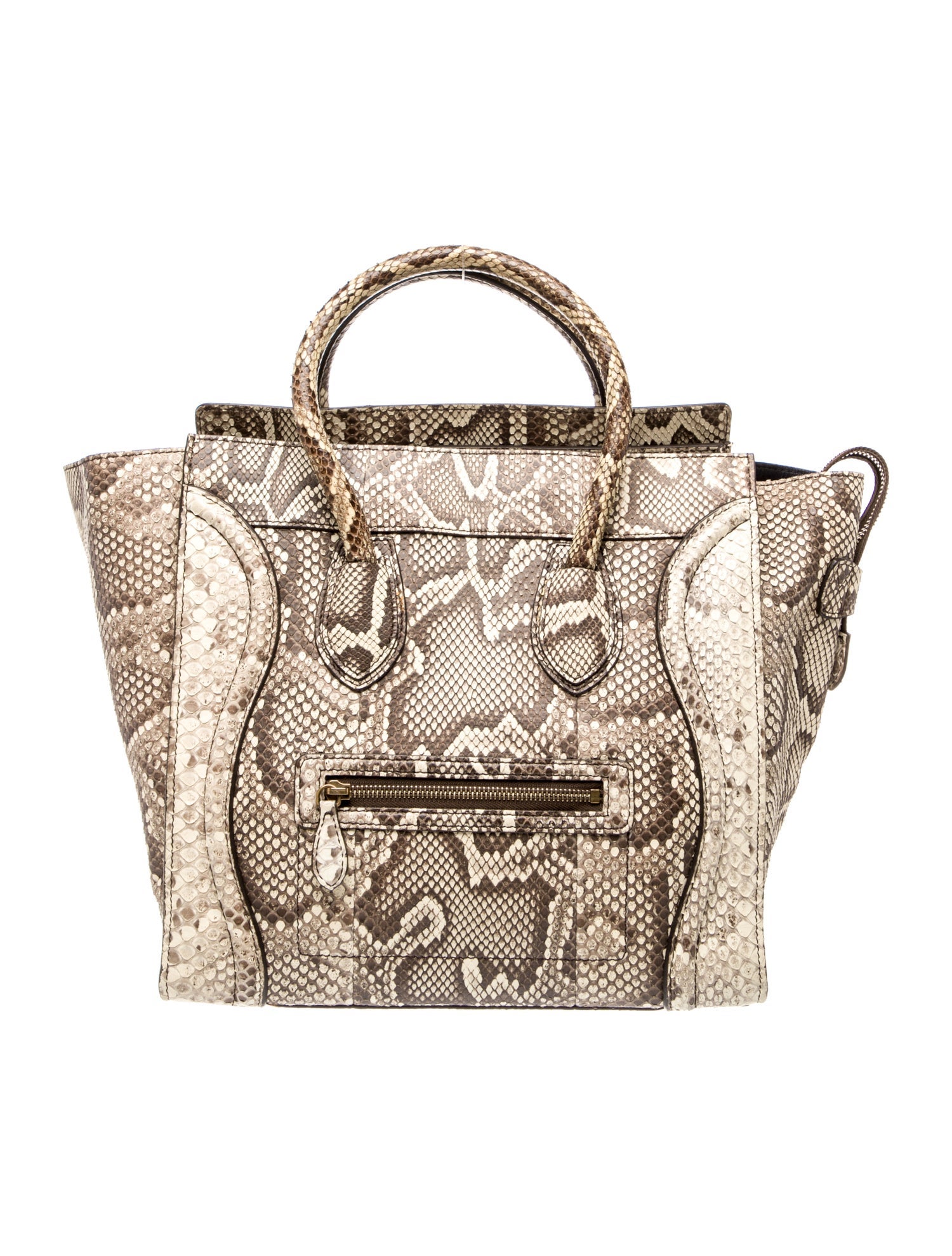 Celine Python Luggage Mini