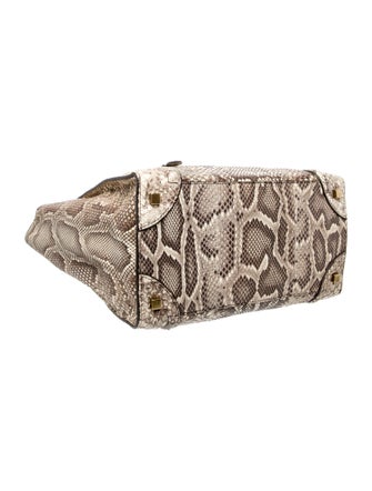 Celine Python Luggage Mini