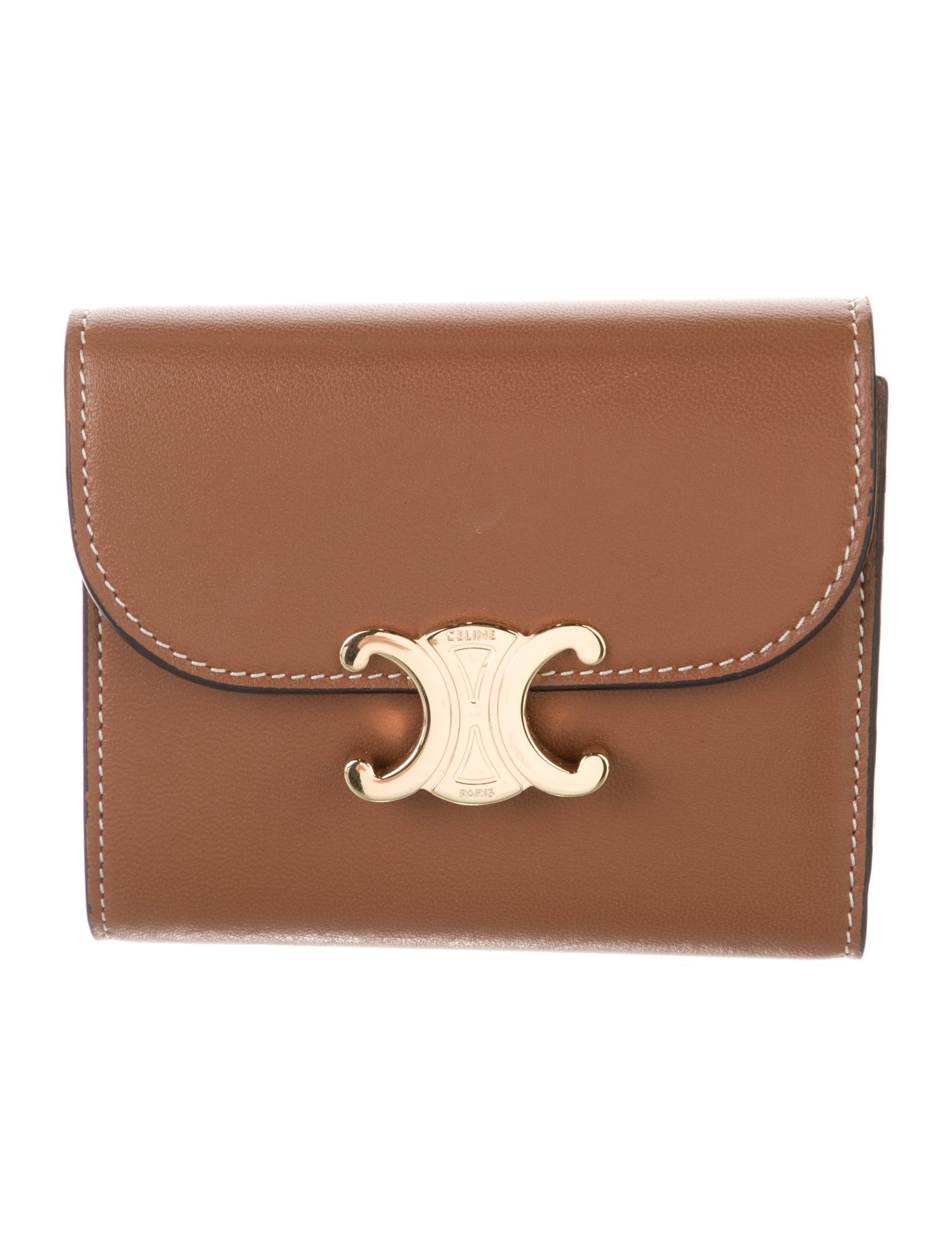 Celine 2023 Triomphe Compact Wallet