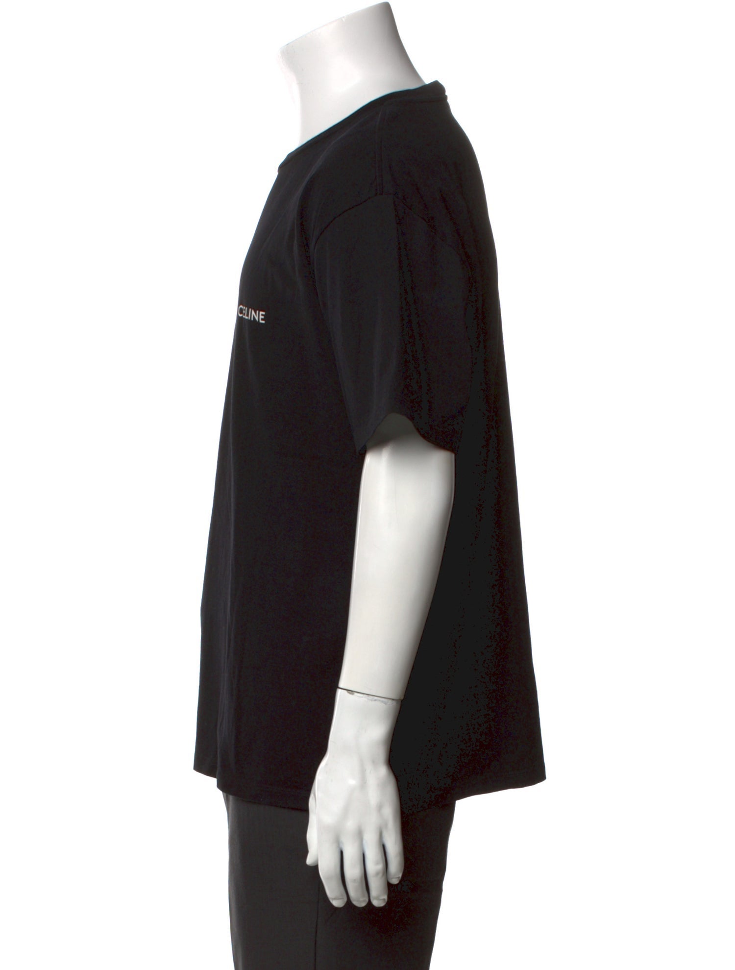 Celine Graphic Print Crew Neck T-Shirt