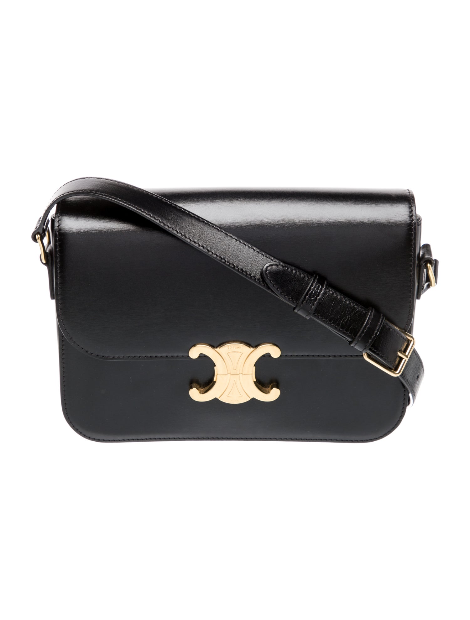 Celine Leather Triomphe Medium