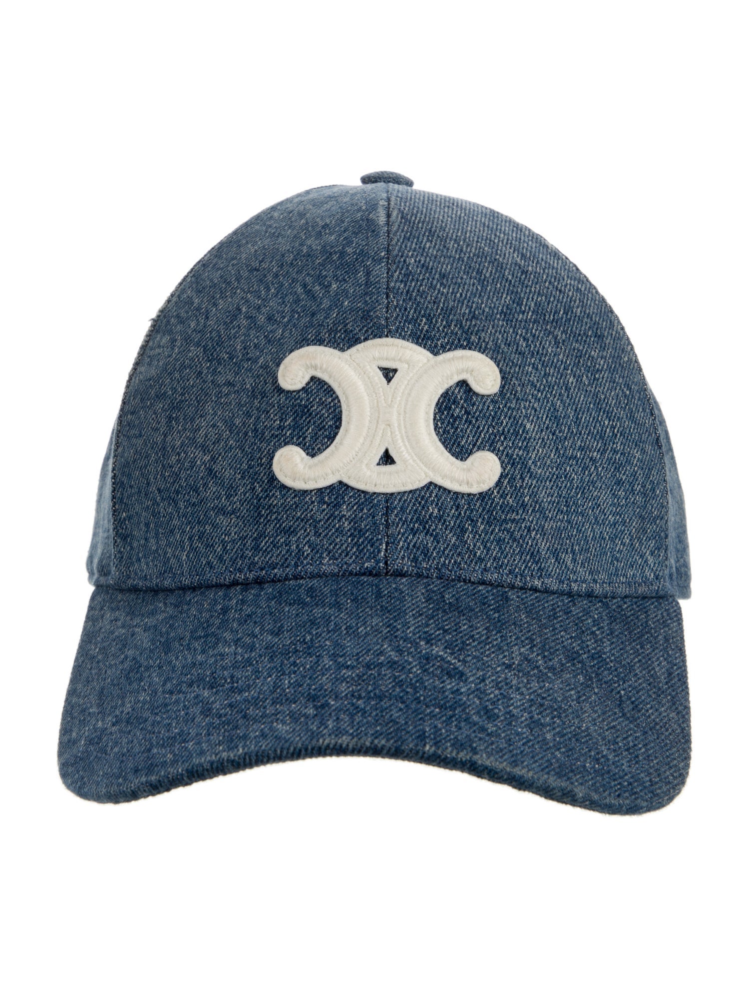 Celine Triomphe Denim Cap