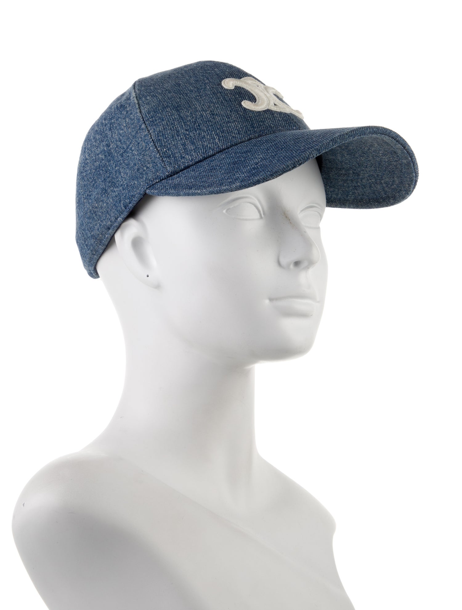 Celine Triomphe Denim Cap