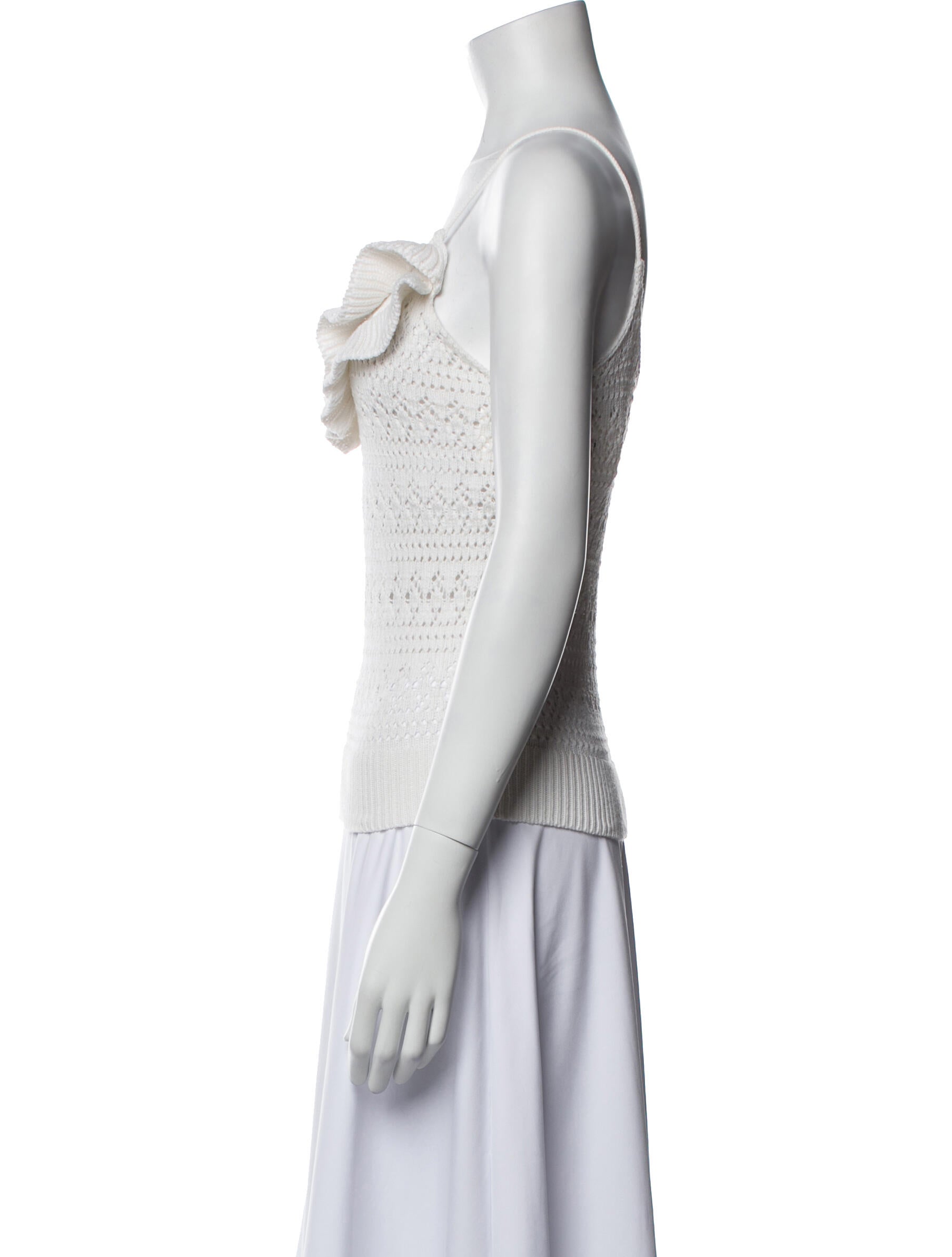 Celine Cowl Neck Sleeveless Top