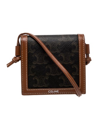 Celine Triomphe Necklace Wallet 2023