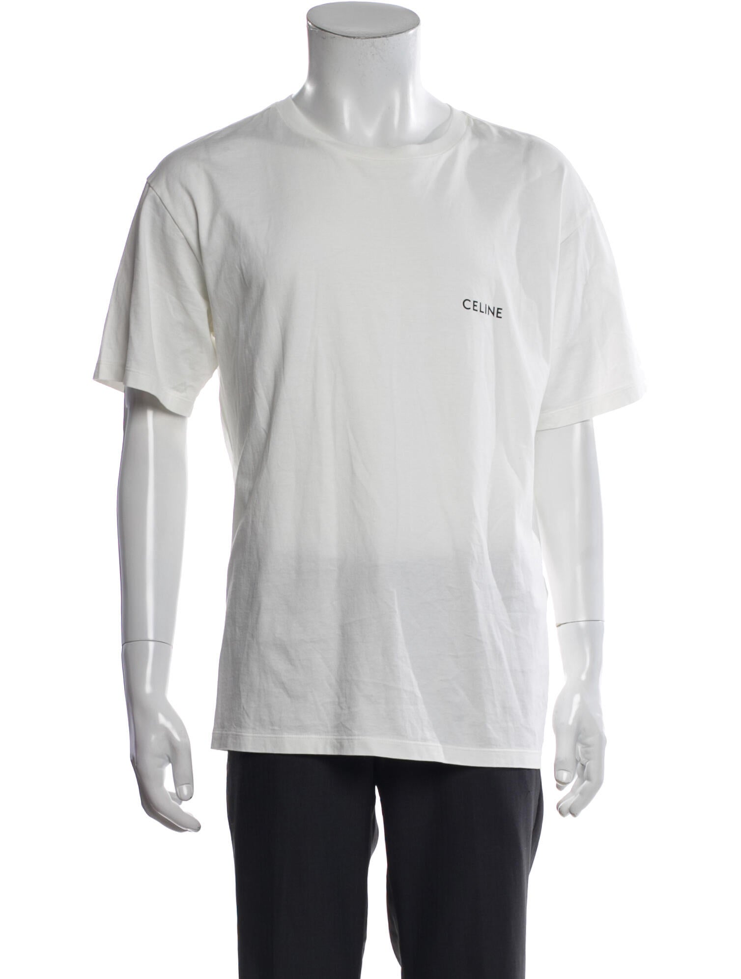 Celine Crew Neck Short Sleeve T-Shirt