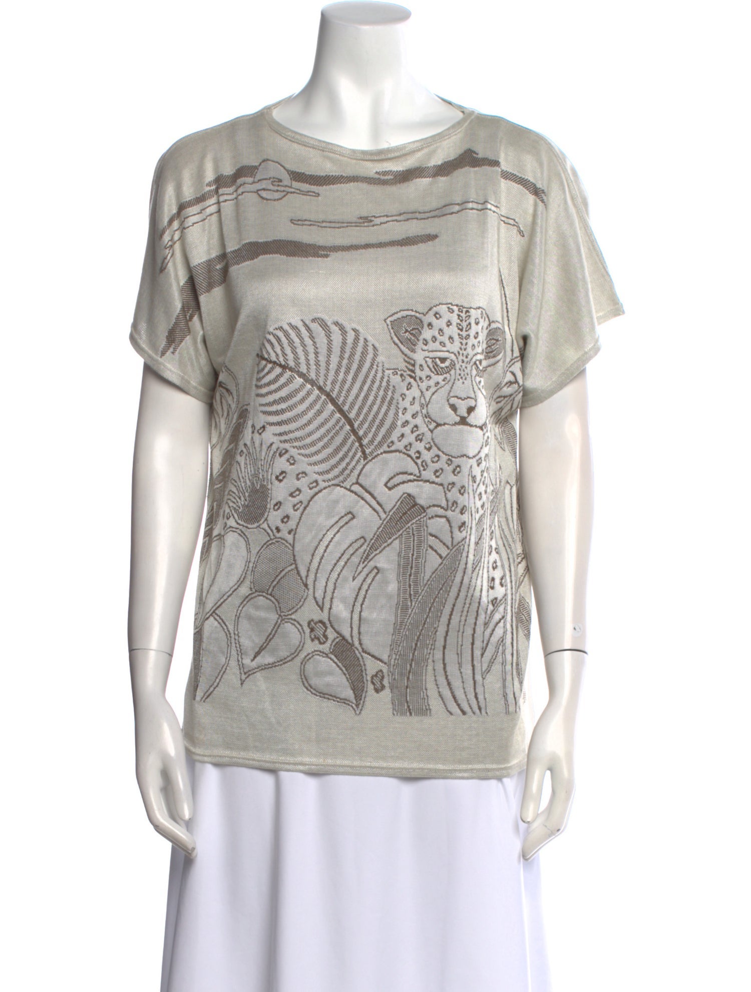 Celine Vintage Late 1970's - Early 1980's T-Shirt