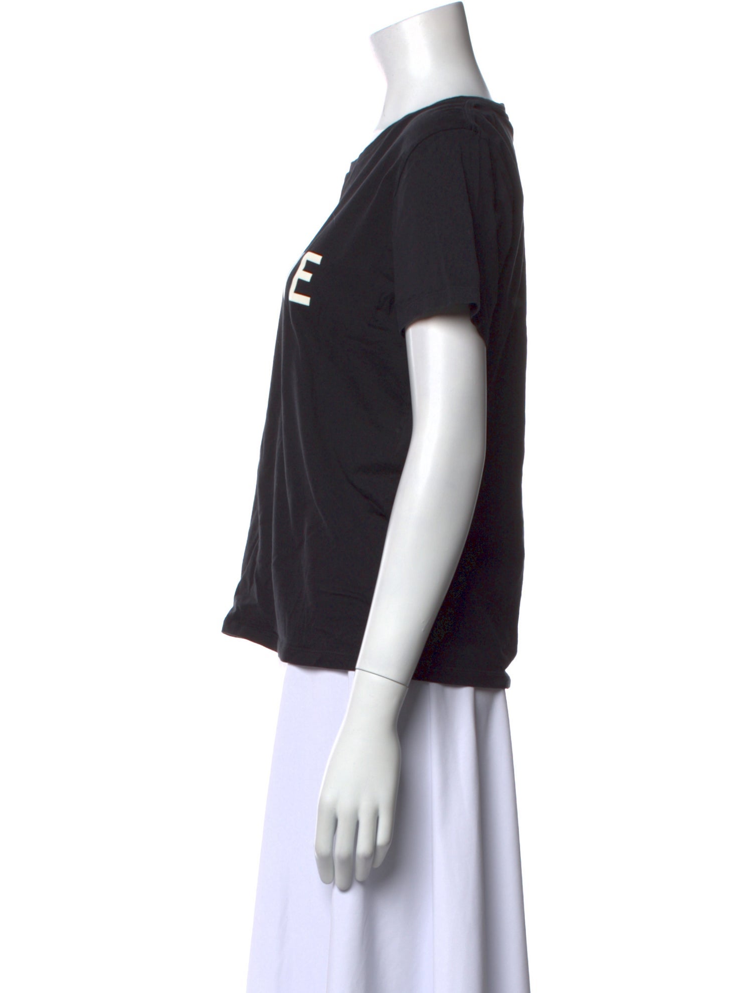 Celine Graphic Print Crew Neck T-Shirt