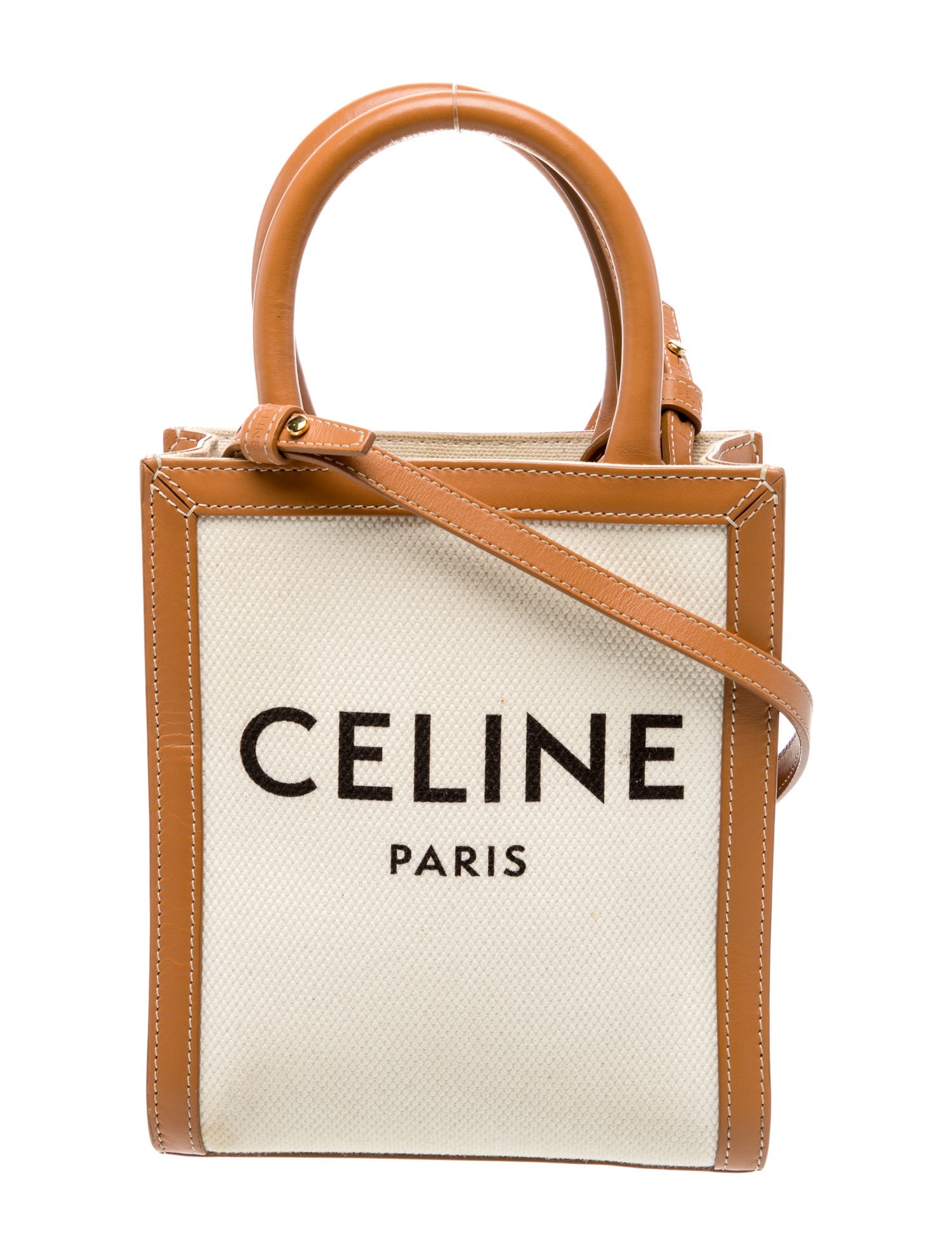Celine Canvas Vertical Cabas Mini