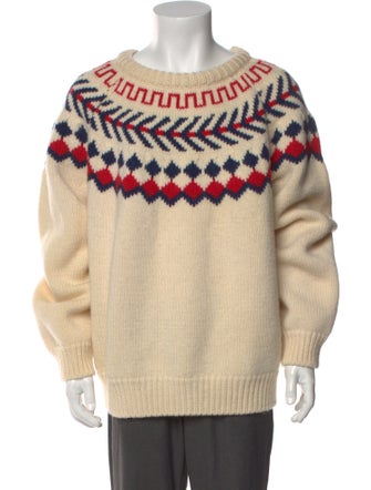 Celine Wool Printed Pullover