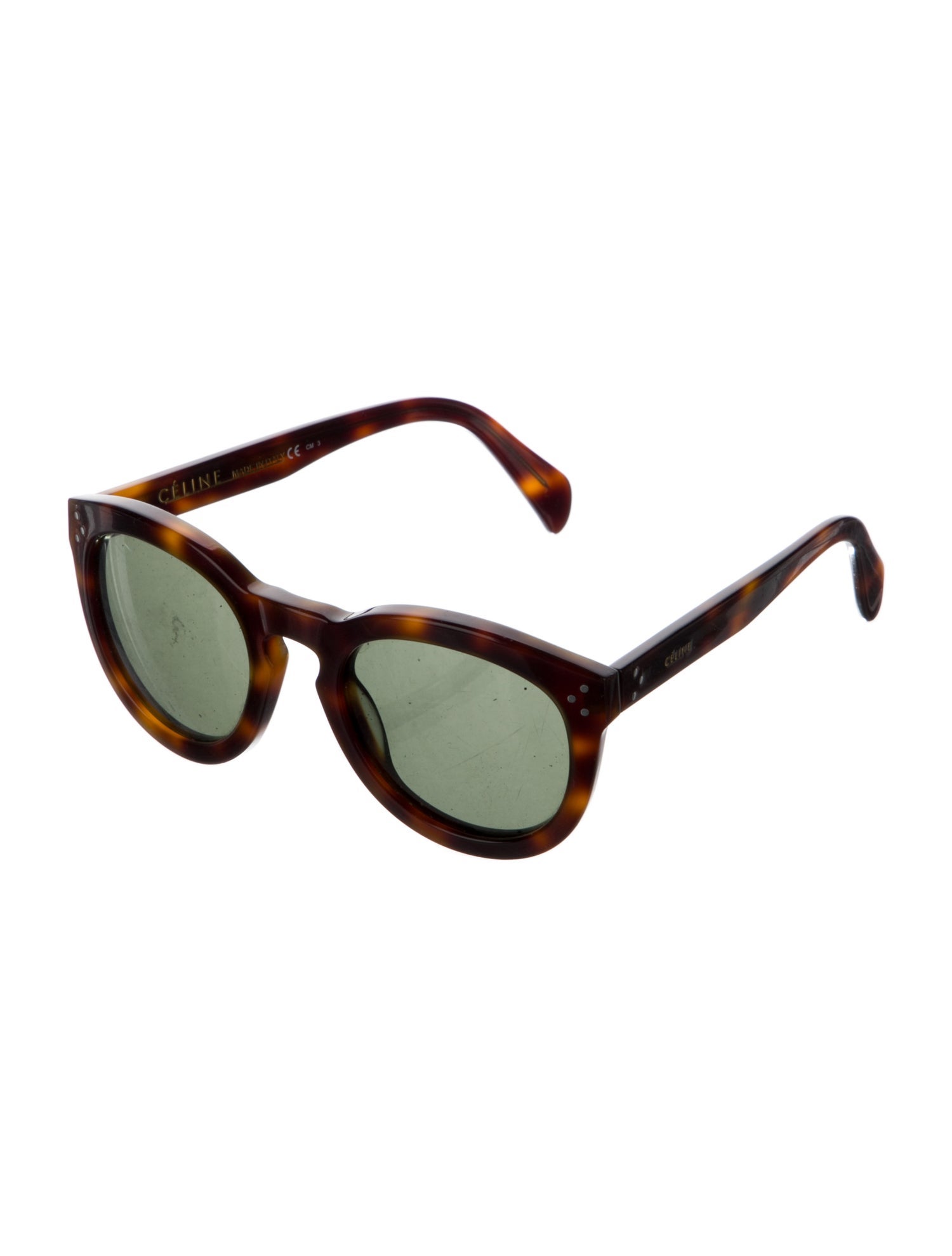 Celine Wayfarer Mirrored Sunglasses