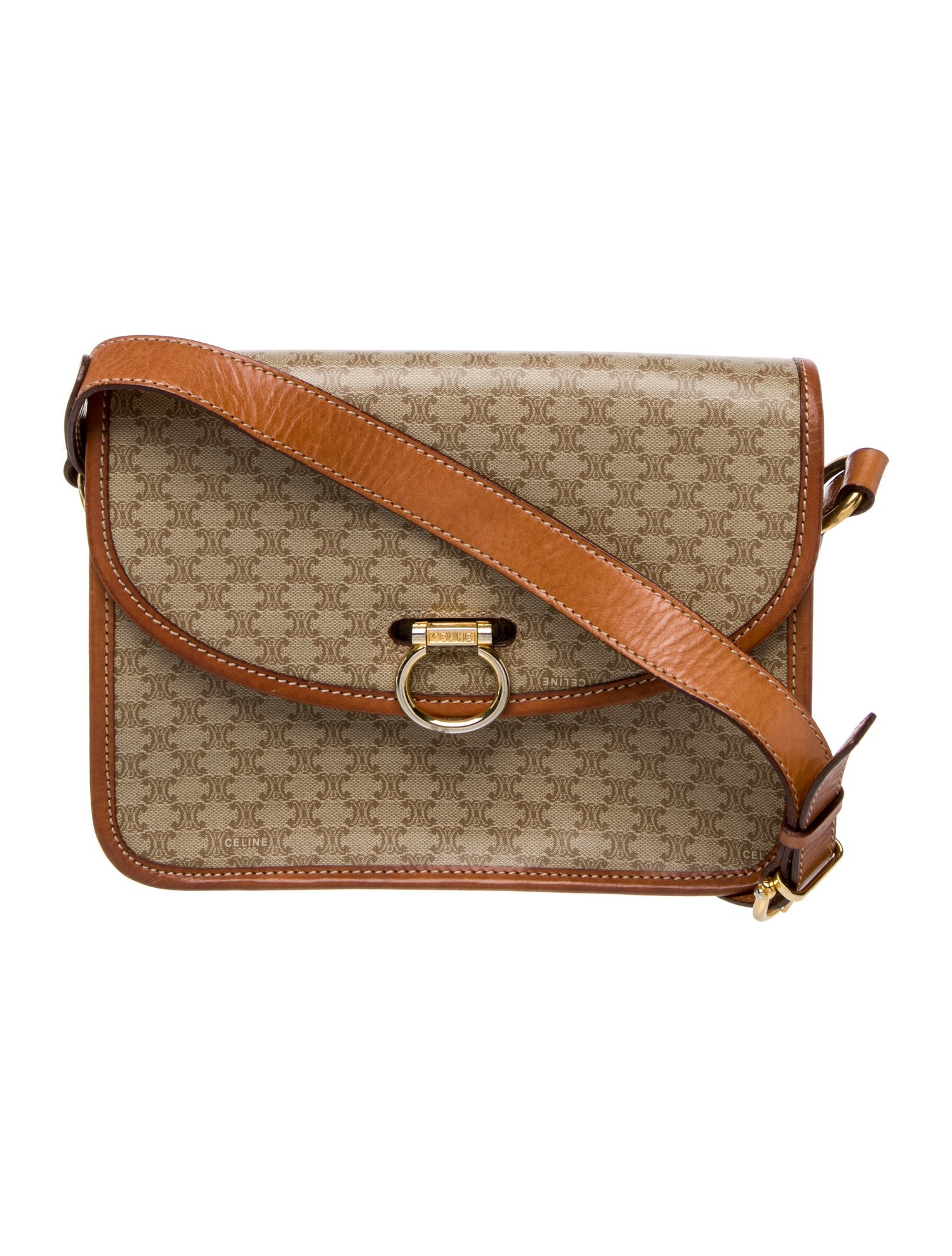 Celine Macadam Crossbody Bag Vintage