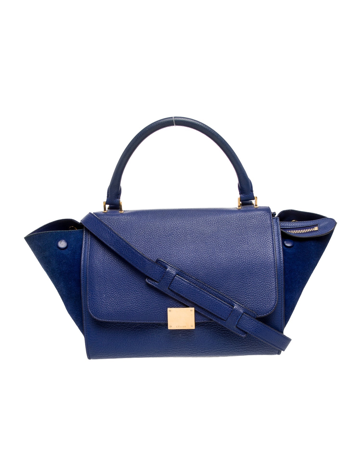 Celine Leather Trapeze Small