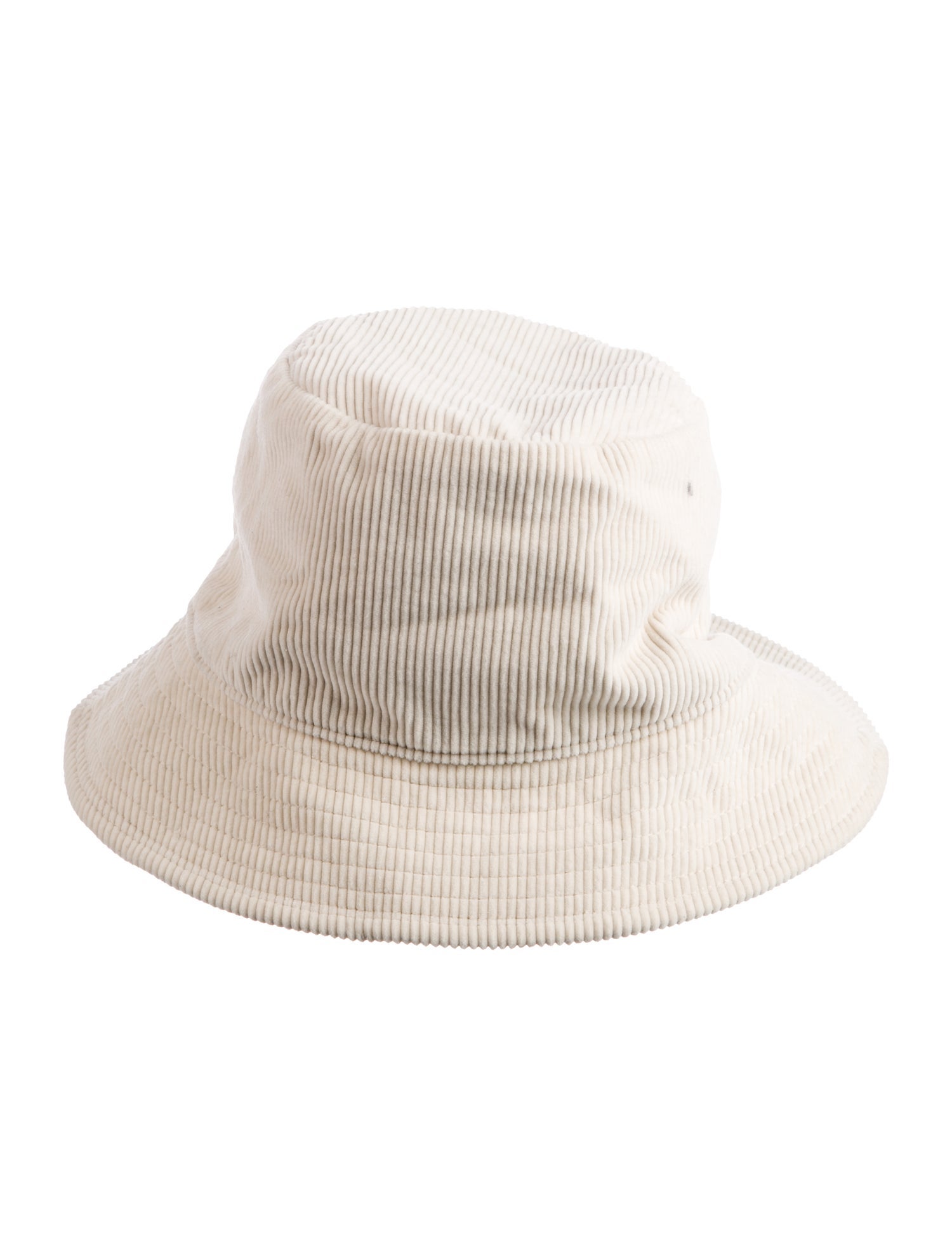Celine Corduroy Triomphe Bucket Hat