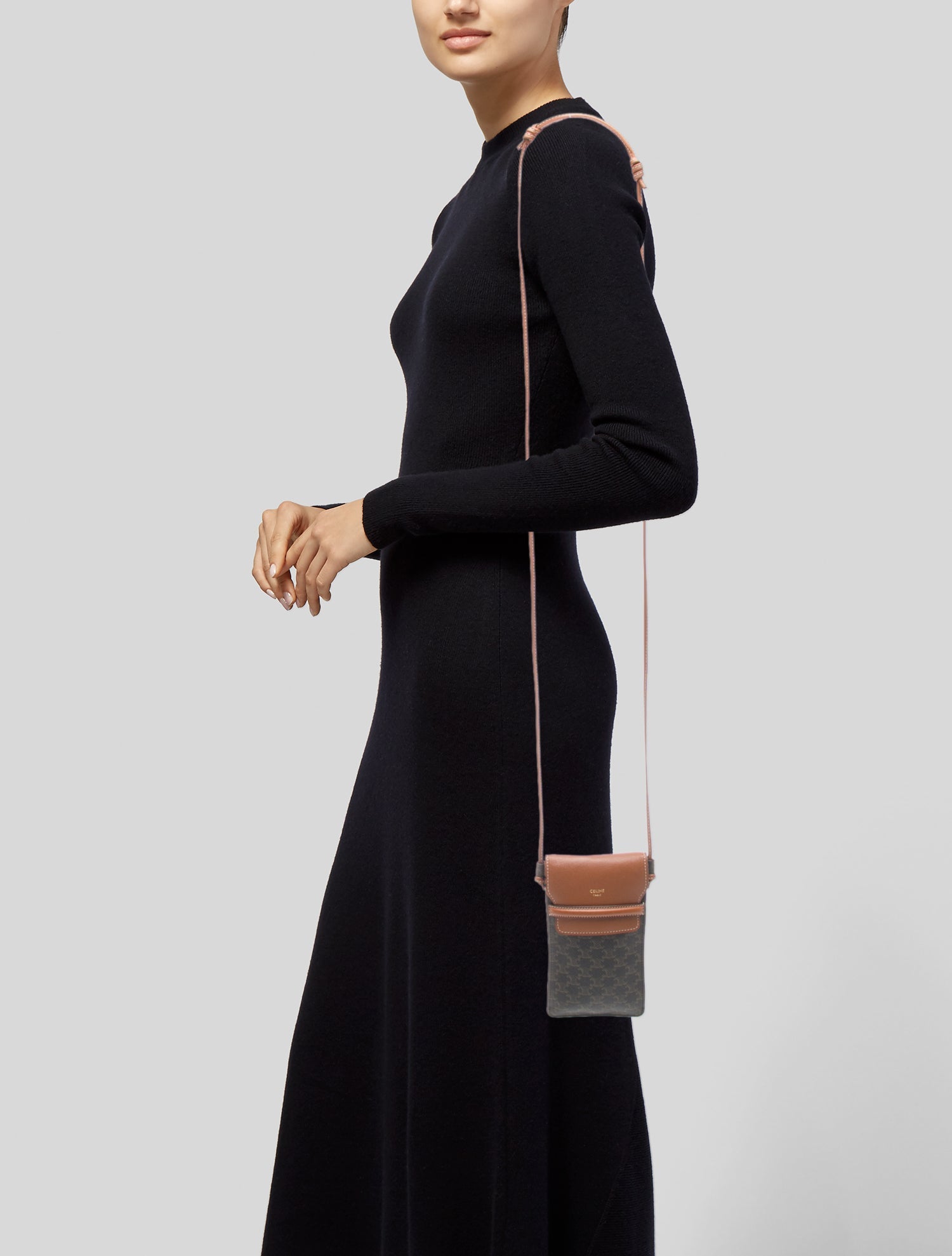 Celine Triomphe Phone Holder